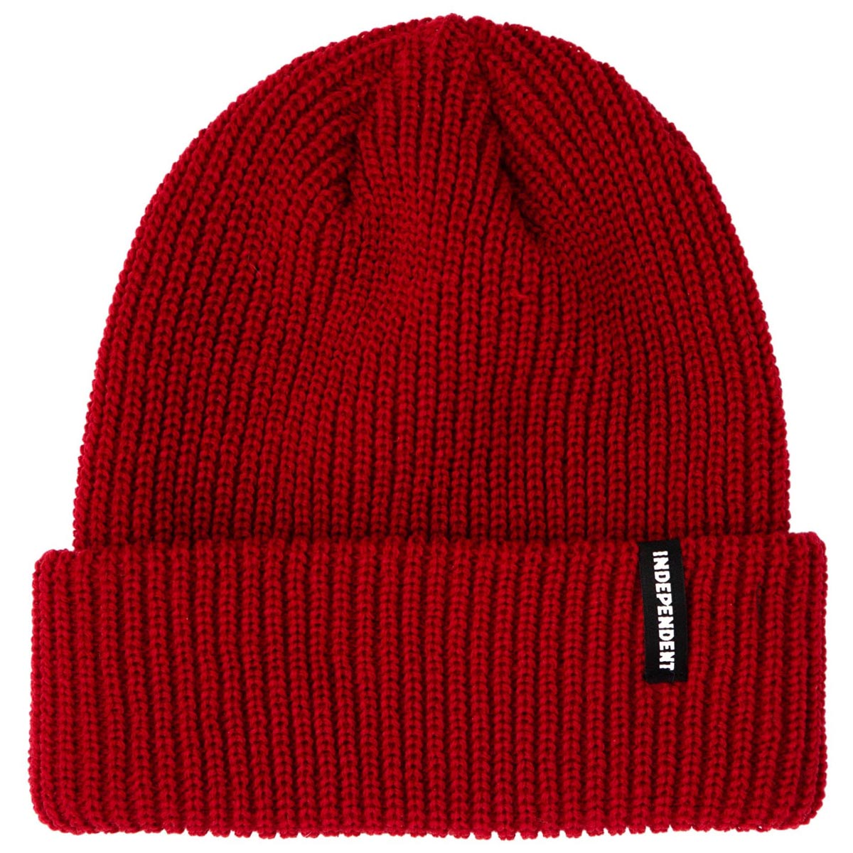 Independent Baseline Long Shoreman Beanie - Red image 1