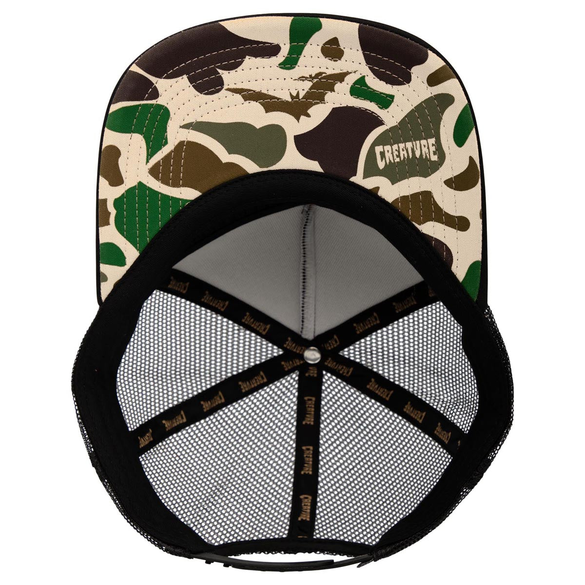 Creature Scribe Mesh Trucker Hat - Camo image 3