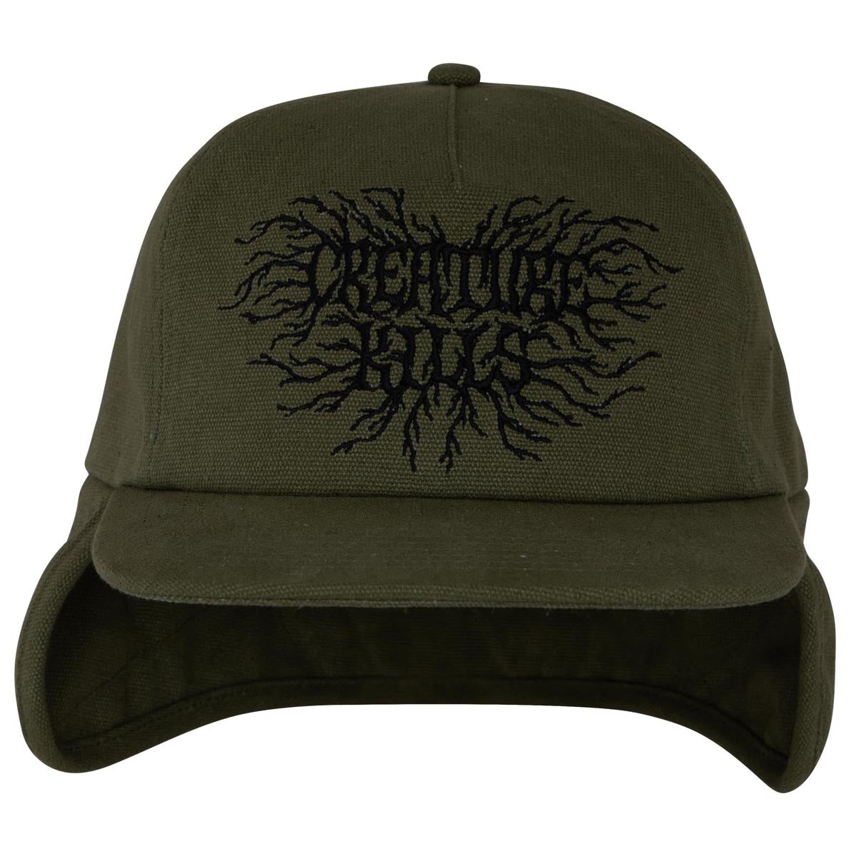 Creature Scribe Strapback Hat - Army Green image 2