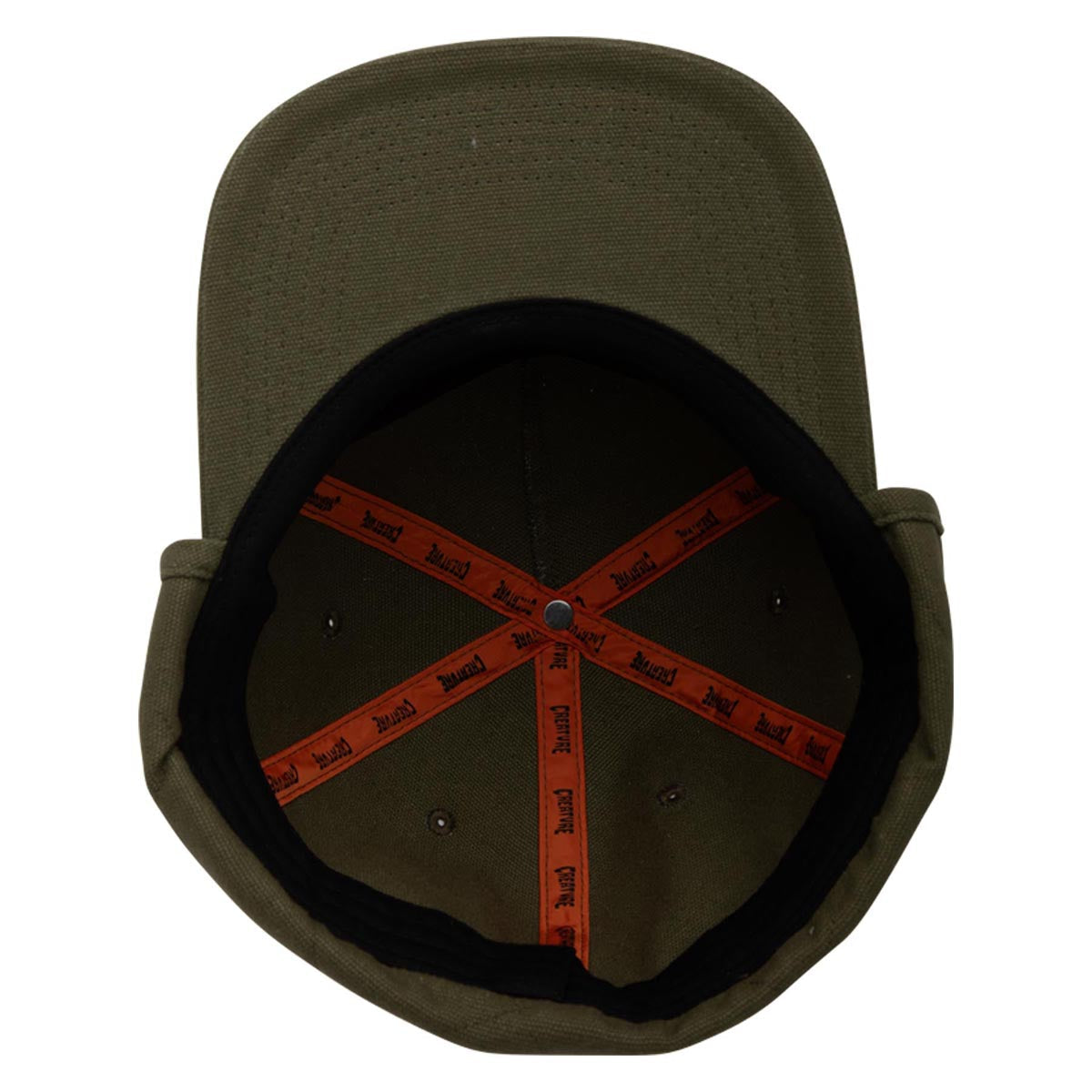 Creature Scribe Strapback Hat - Army Green image 4