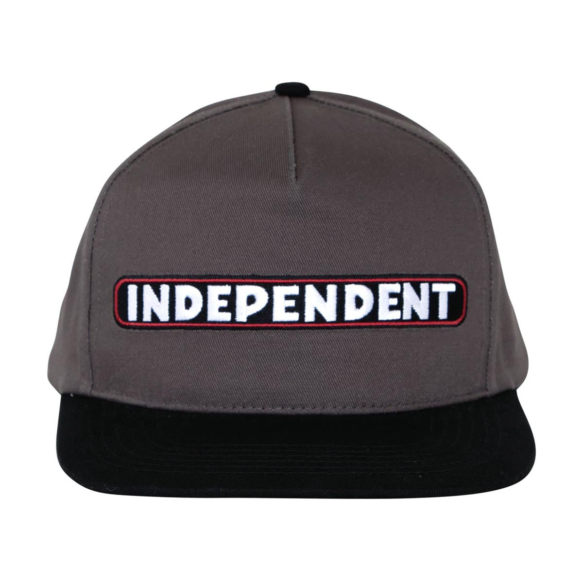 Independent BTG Speed Bar Snapback Hat - Charcoal/Black image 3