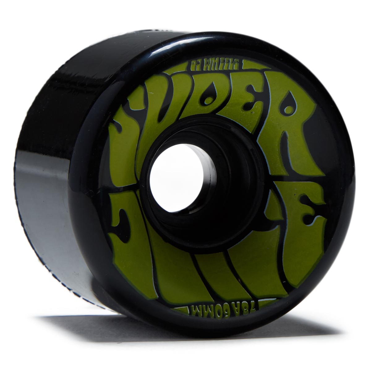 OJ Super Juice 78a Skateboard Wheels - Black/Yellow - 60mm image 1