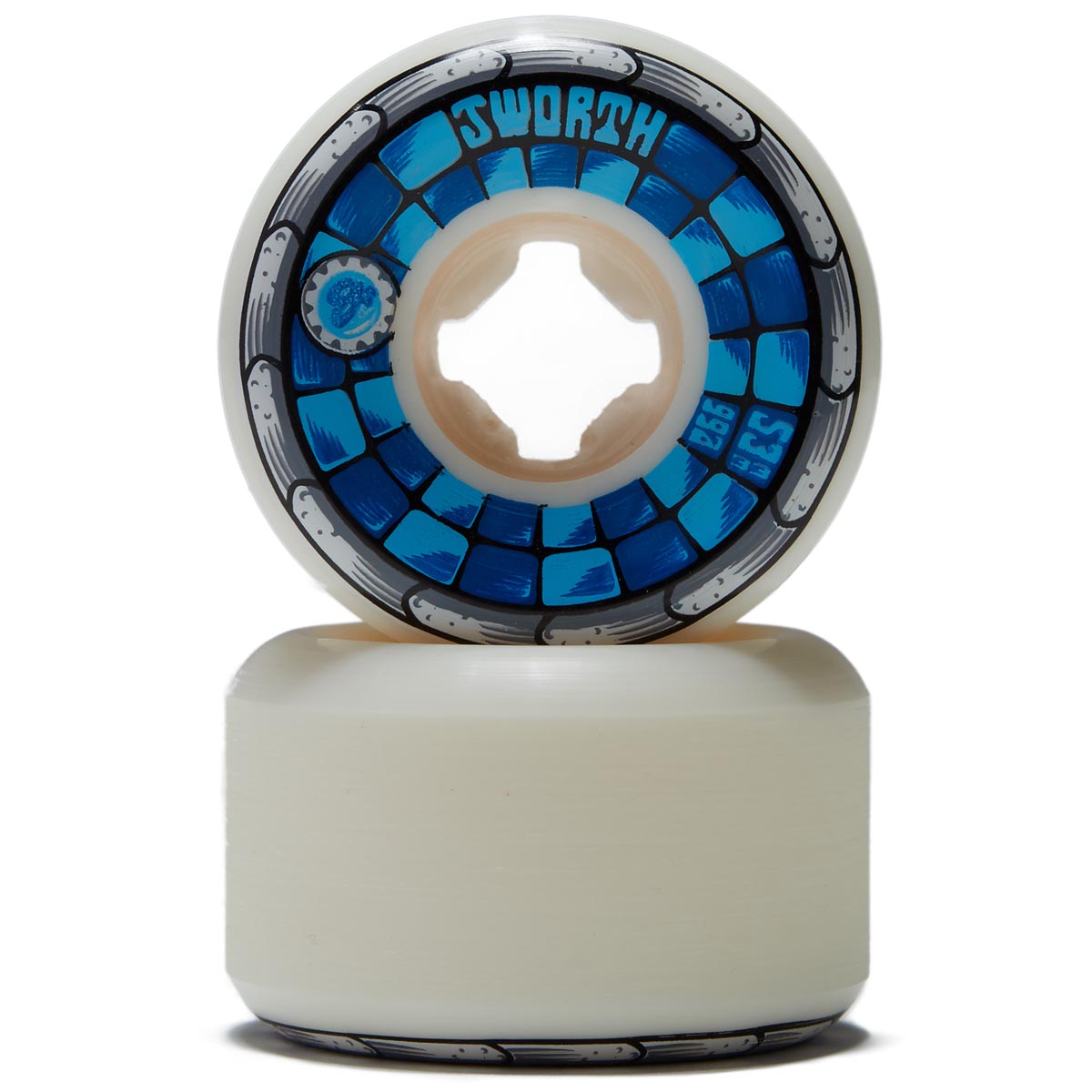 OJ John Worthington Pool Tiles Elite Hardline 99a Skateboard Wheels - 53mm image 2