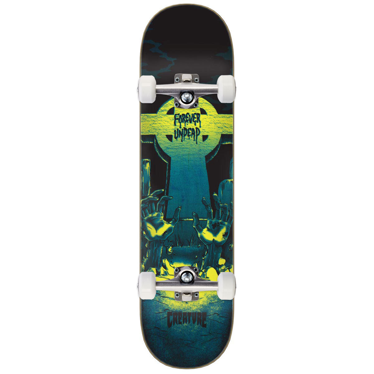 Creature Forever Undead 7 Ply Birch Skateboard Complete - 8.00