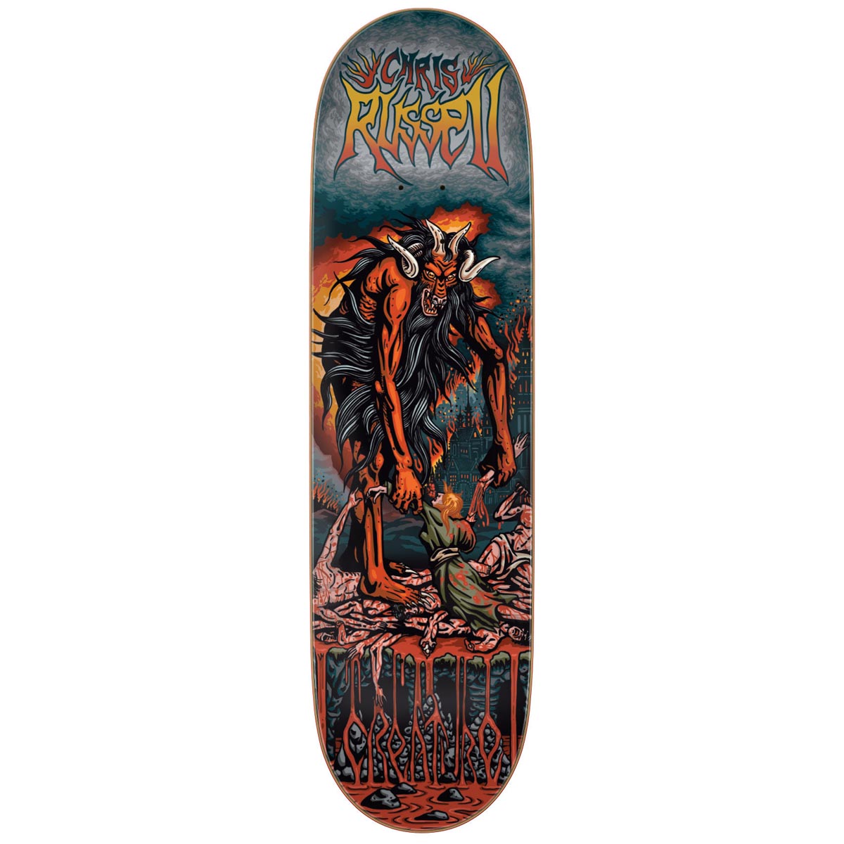 Creature Russell Beastial Skateboard Deck - 8.60