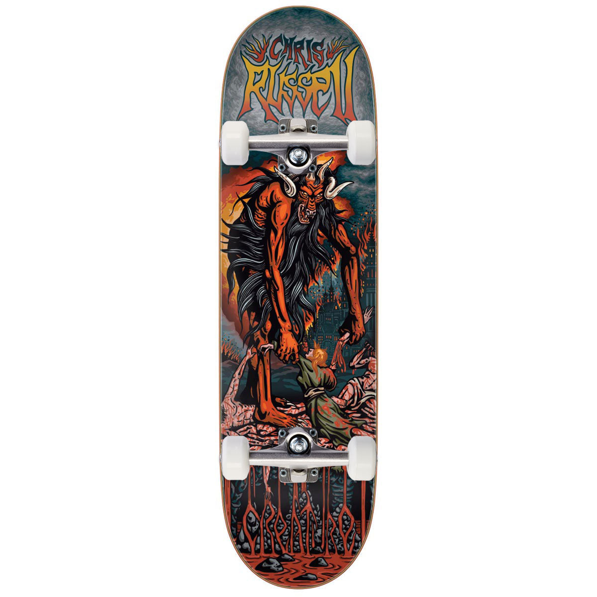 Creature Russell Beastial Skateboard Complete - 8.60