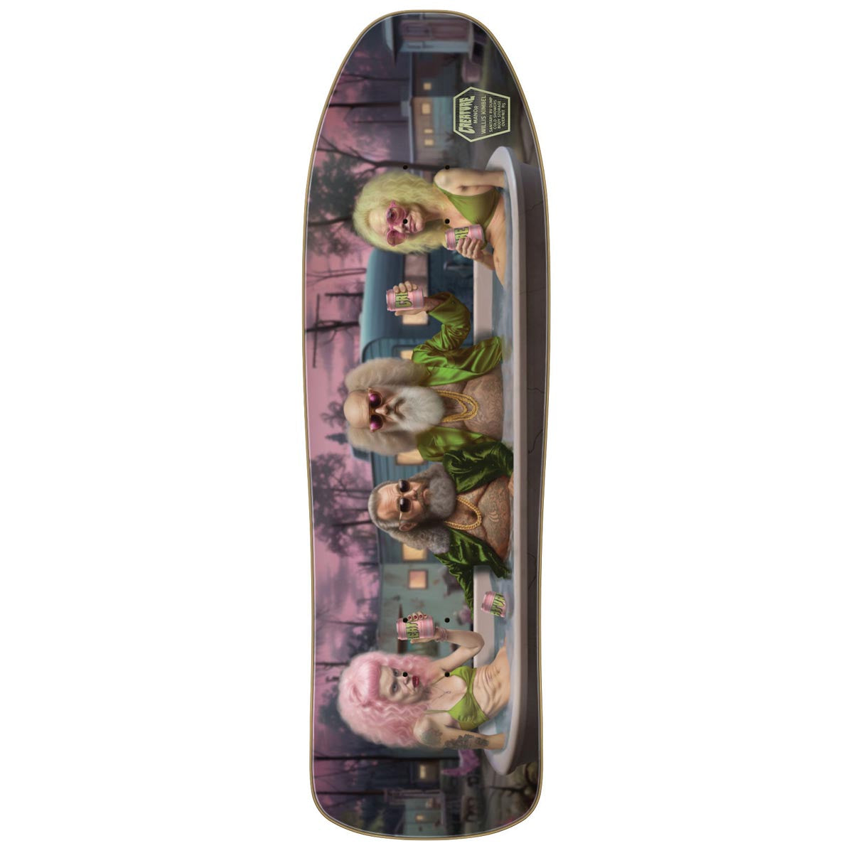 Creature Kimbel Manor VX Skateboard Deck - 9.34