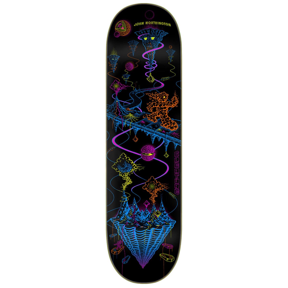 Creature Worthington Xploration VX Skateboard Deck - 8.60