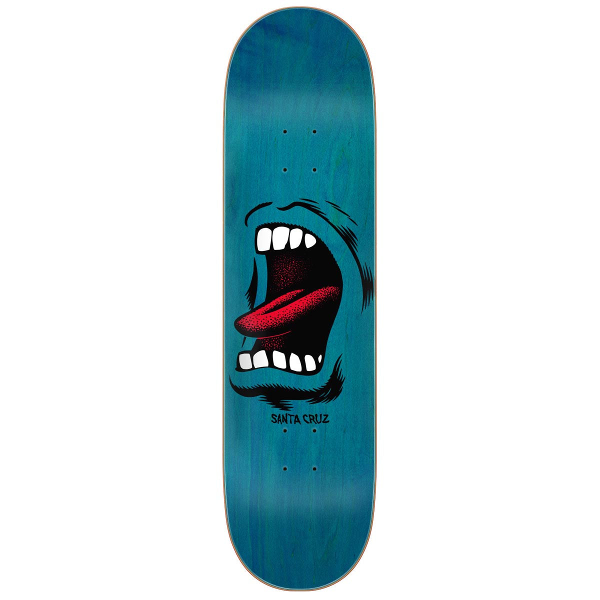 Santa Cruz Screaming Mouth 7 Ply Birch Skateboard Deck - 8.25