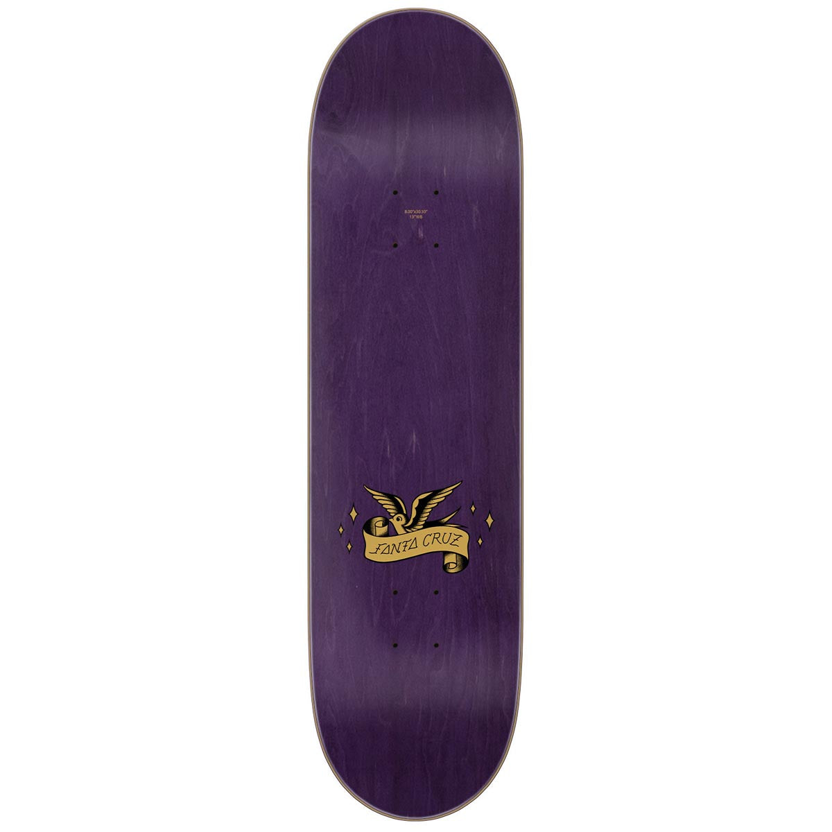 Santa Cruz Sommer Butterfly Skateboard Deck - 8.00