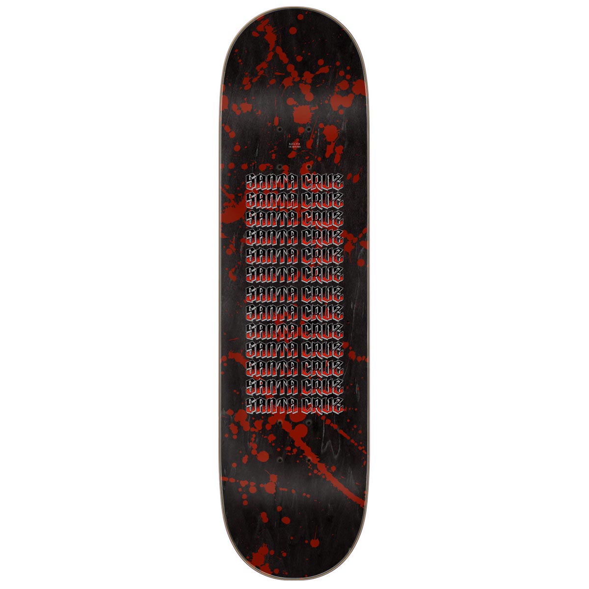 Santa Cruz Pace Chainsaw Skateboard Deck - 8.25