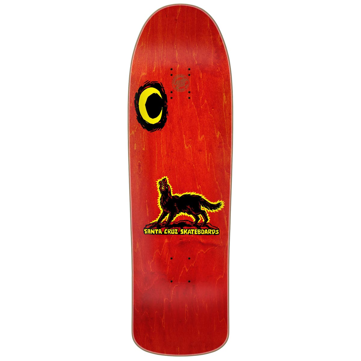 Santa Cruz Kendall Wolf Reissue Skateboard Deck - 9.28