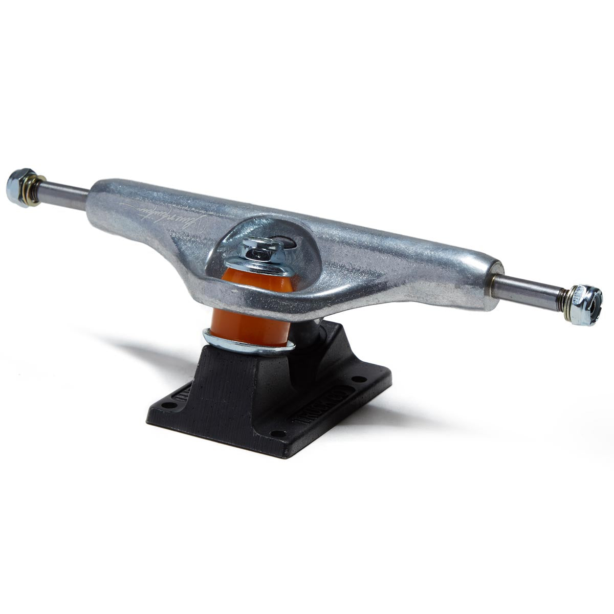 Independent Stage 11 Hollow Lance Mountain Skateboard Trucks - Silver/Ano Black - 159mm image 2