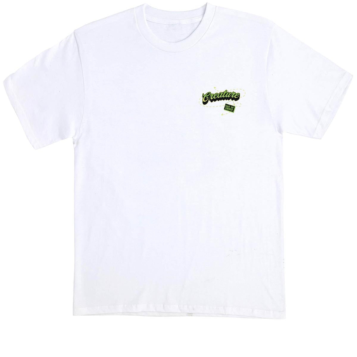 Creature Barfly T-Shirt - White image 2