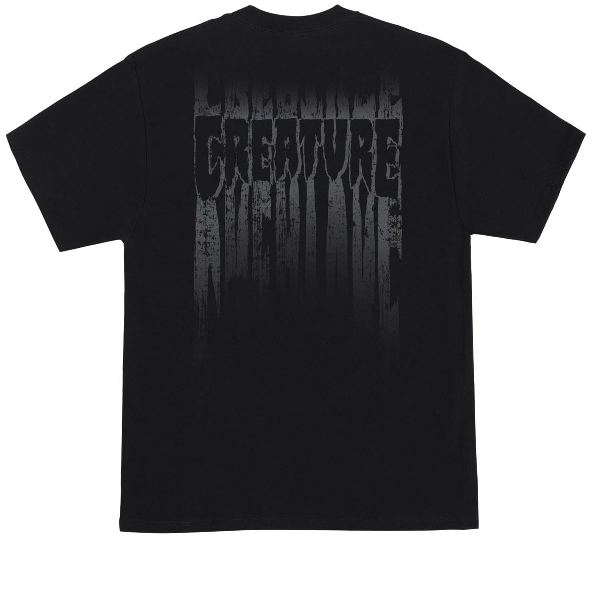 Creature Tattered T-Shirt - Black image 1