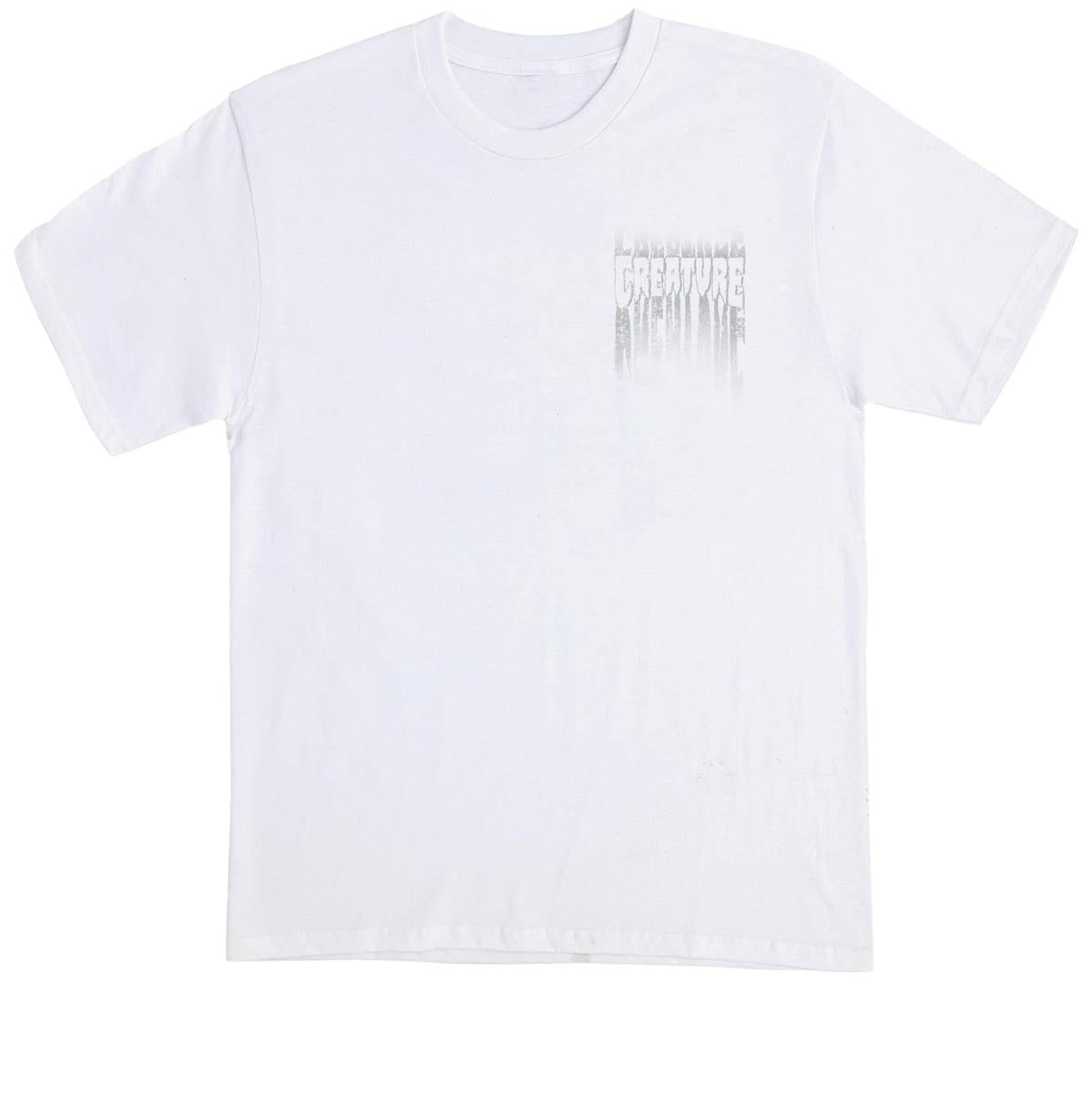 Creature Tattered T-Shirt - White image 2