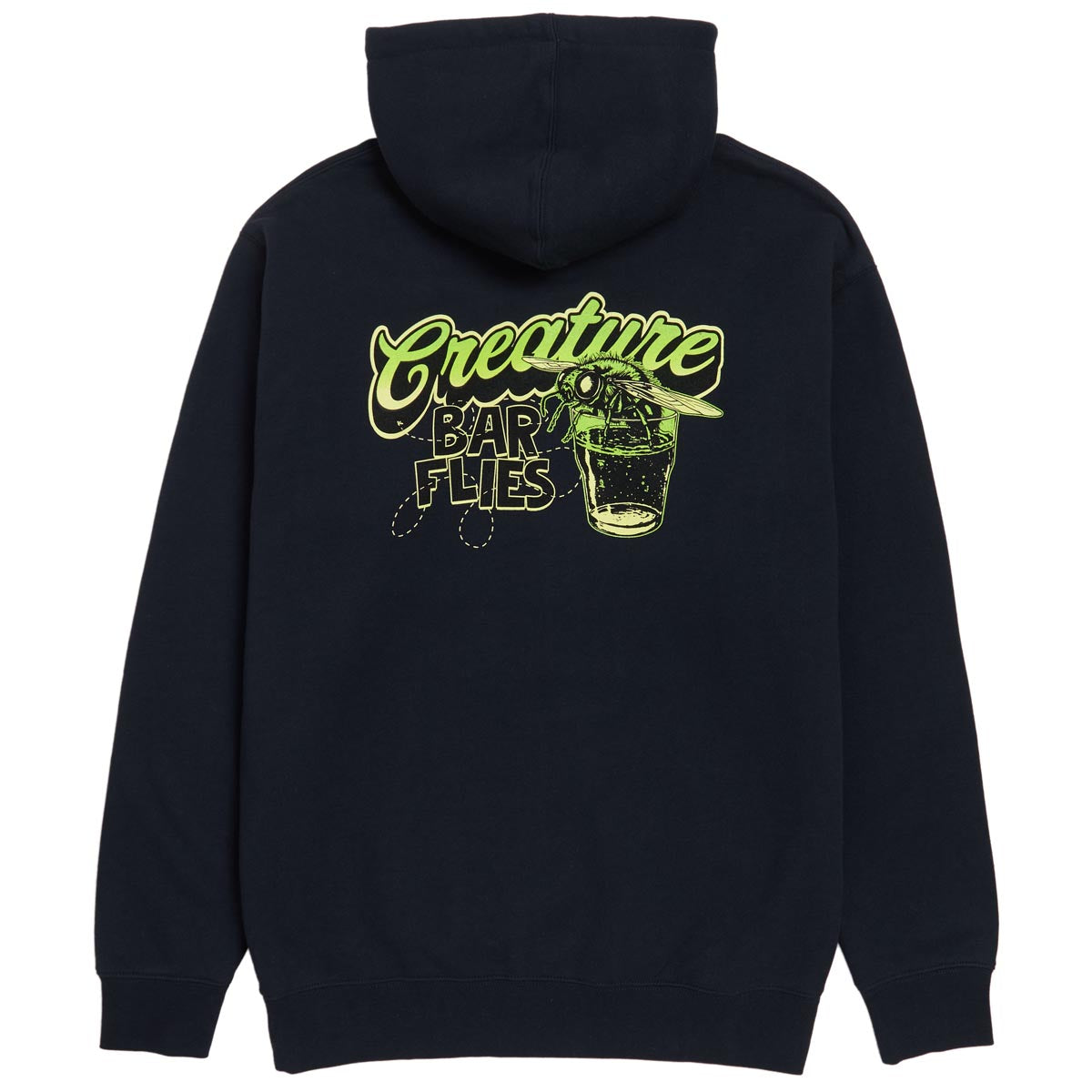 Creature Barfly Zip Hoodie - Navy image 2