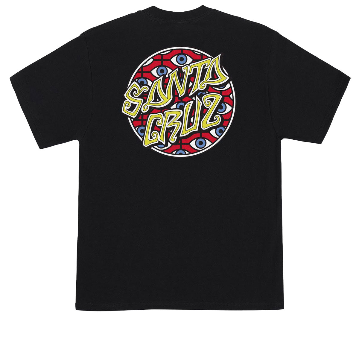 Santa Cruz Salba Eyes Dot T-Shirt - Black image 1