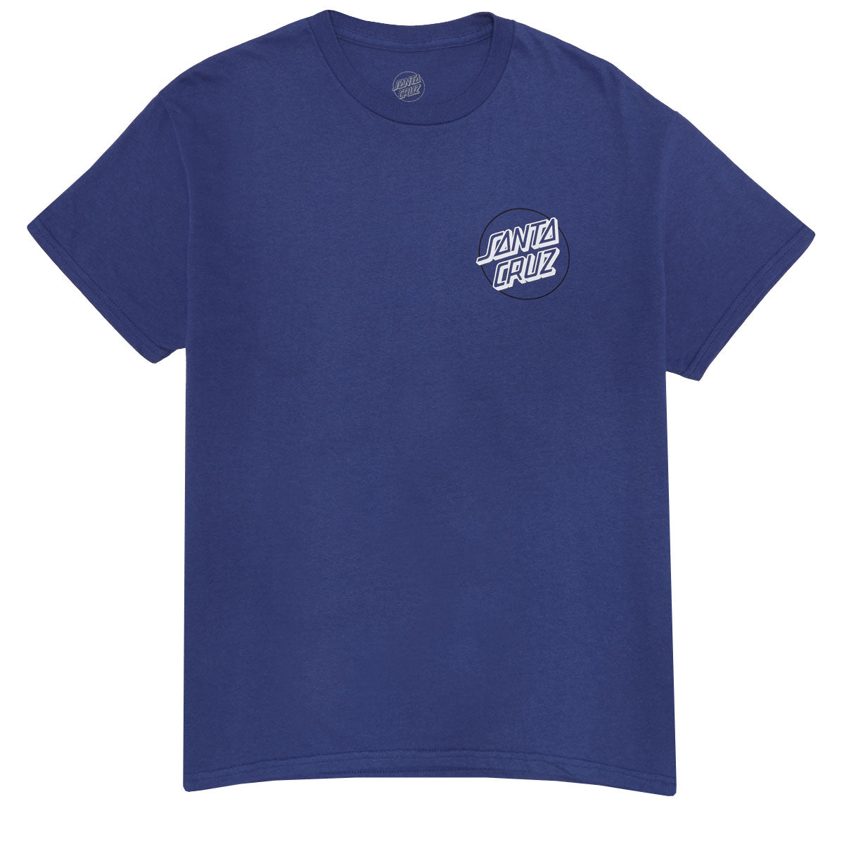 Santa Cruz Wooten Duo Inverse T-Shirt - Metro Blue image 1