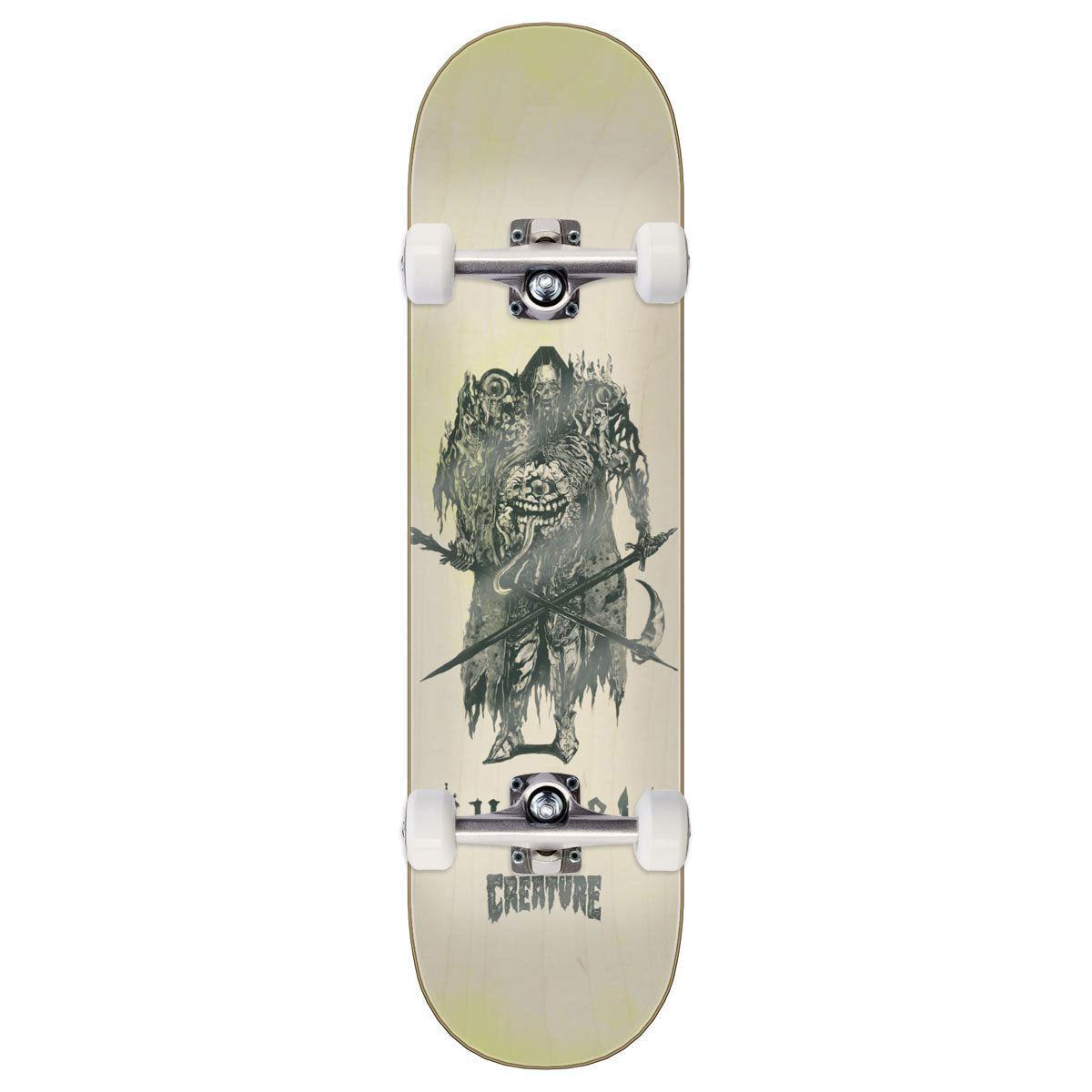 Creature Russell Reaper VX Deck Skateboard Complete - 8.25