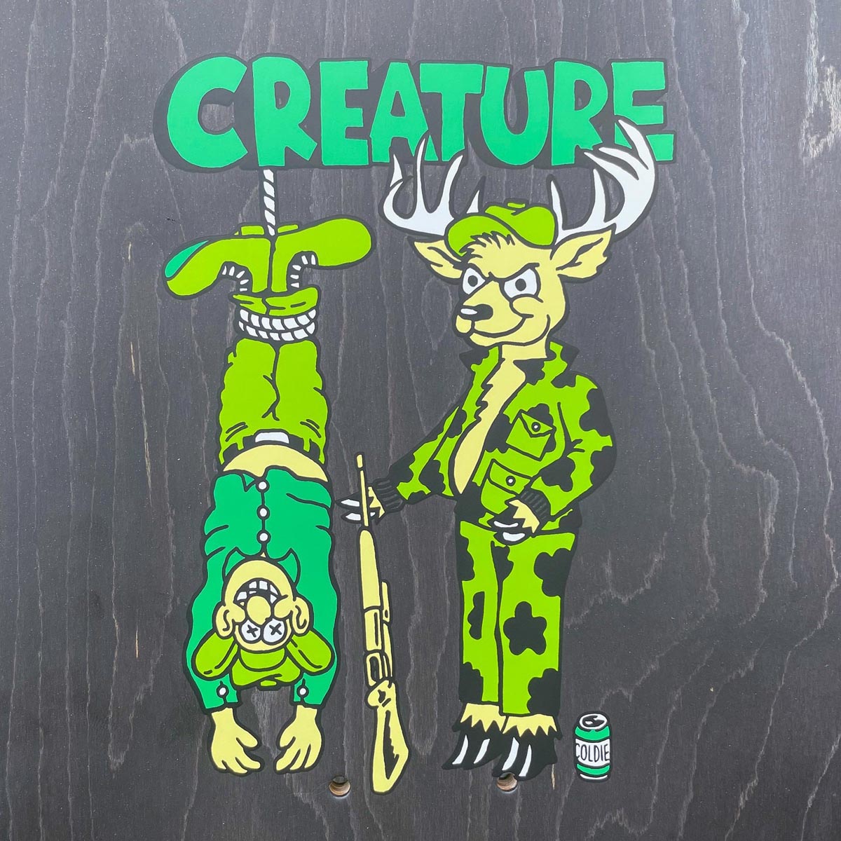 Creature Baekkel Big Game Pro Skateboard Deck - 8.53