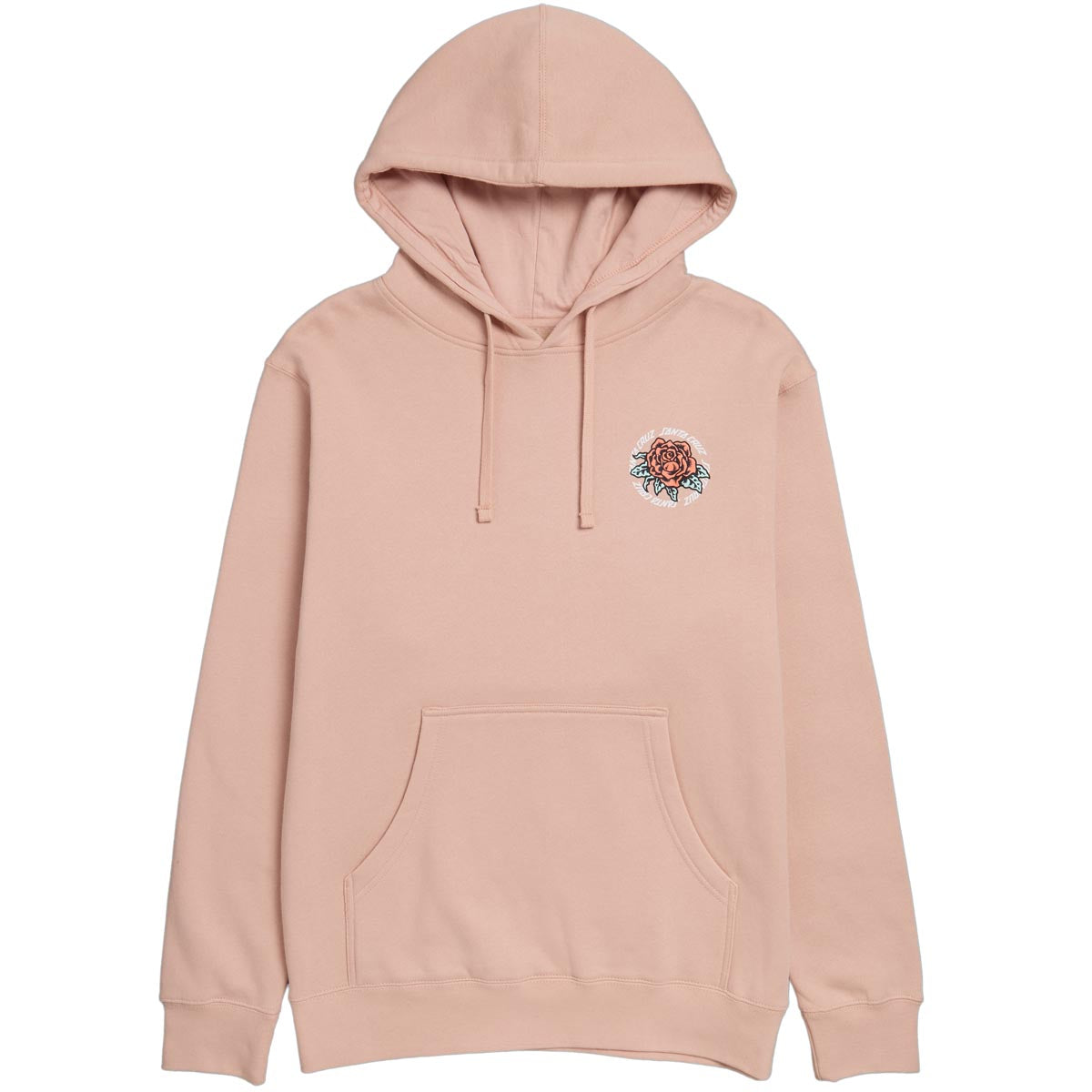 Santa Cruz Womens Rosette Ringed Dot Hoodie - Dusty Pink image 1