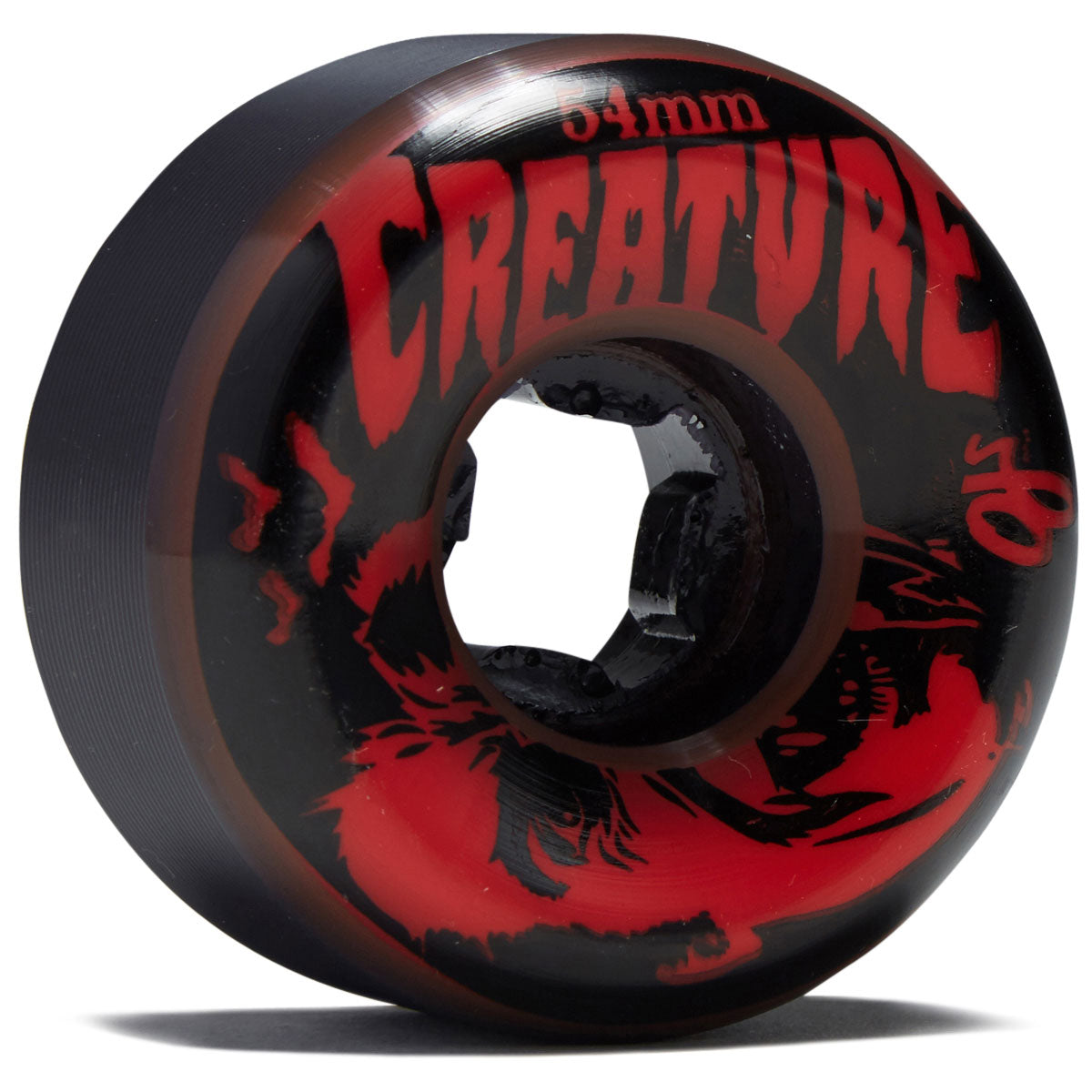 OJ How To Kill A Vampire Bloodsuckers 97a Skateboard Wheels - Red - 54mm image 1