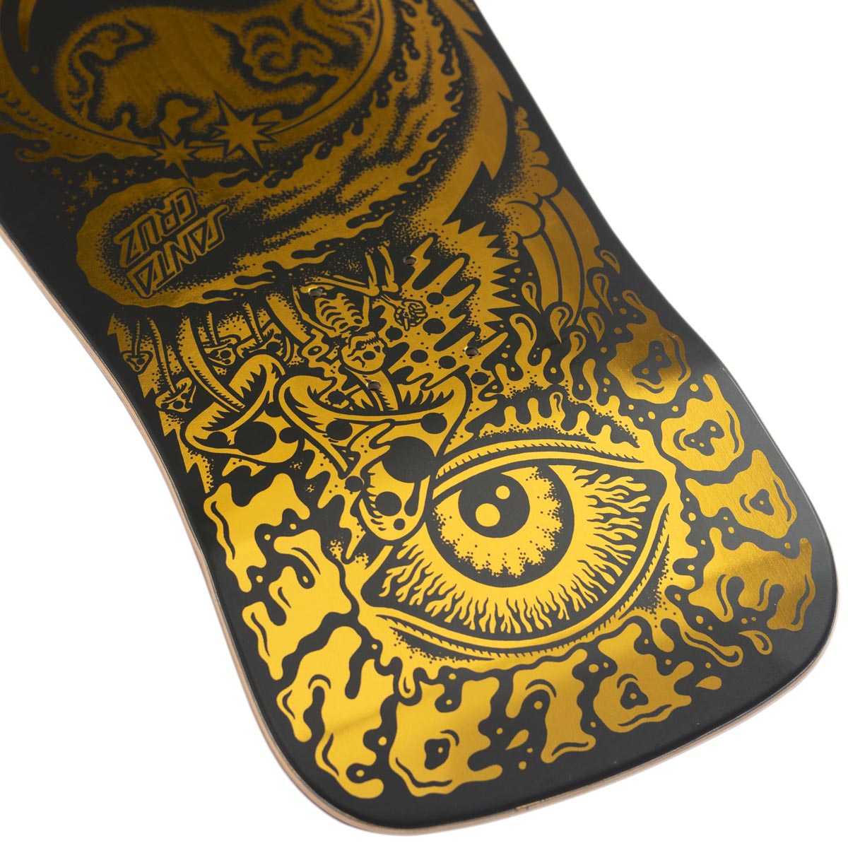 Santa Cruz Winkowski Dope Planet Shaped Skateboard Deck - 10.34