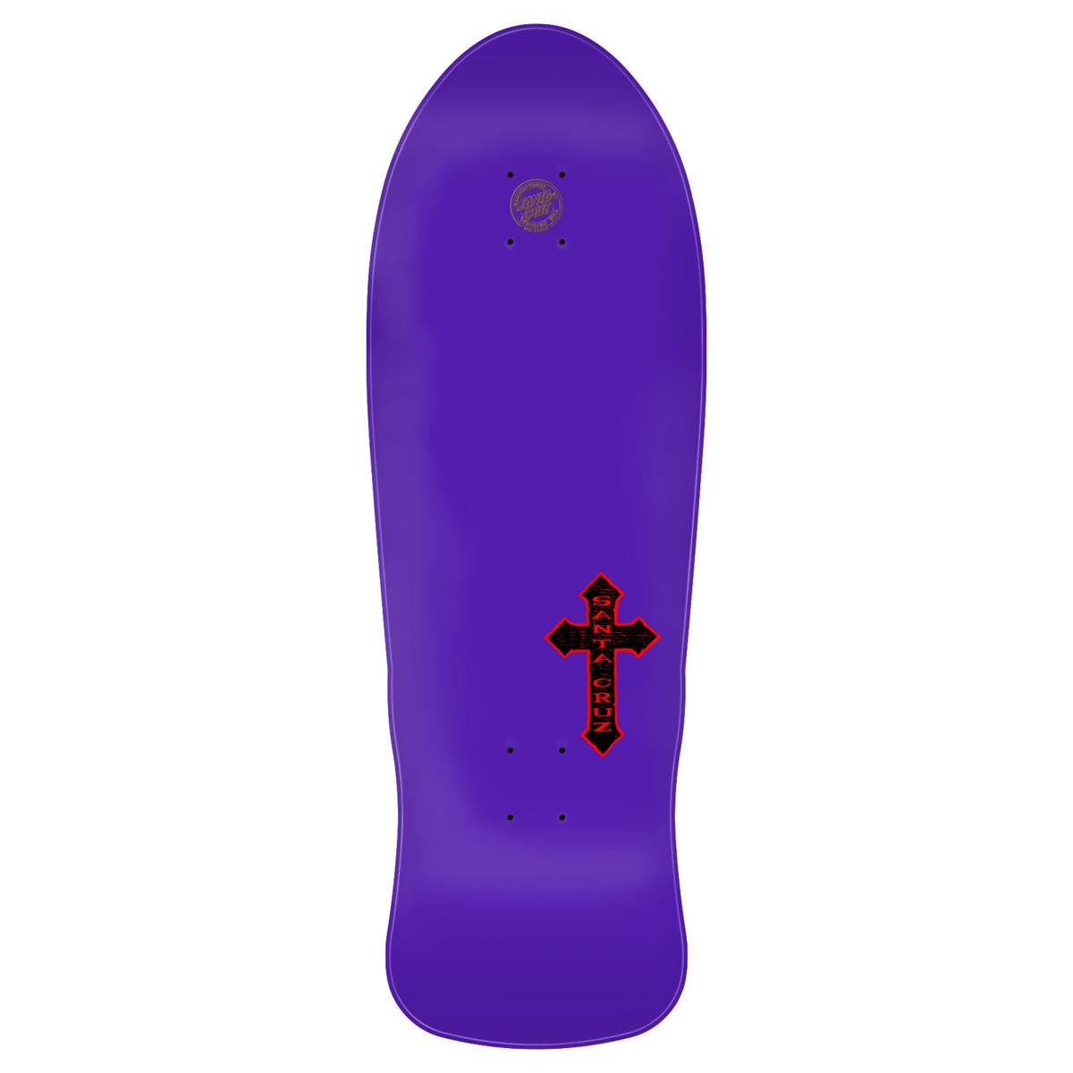 Santa Cruz O'Brien Purgatory Reissue Skateboard Deck - Purple - 9.85