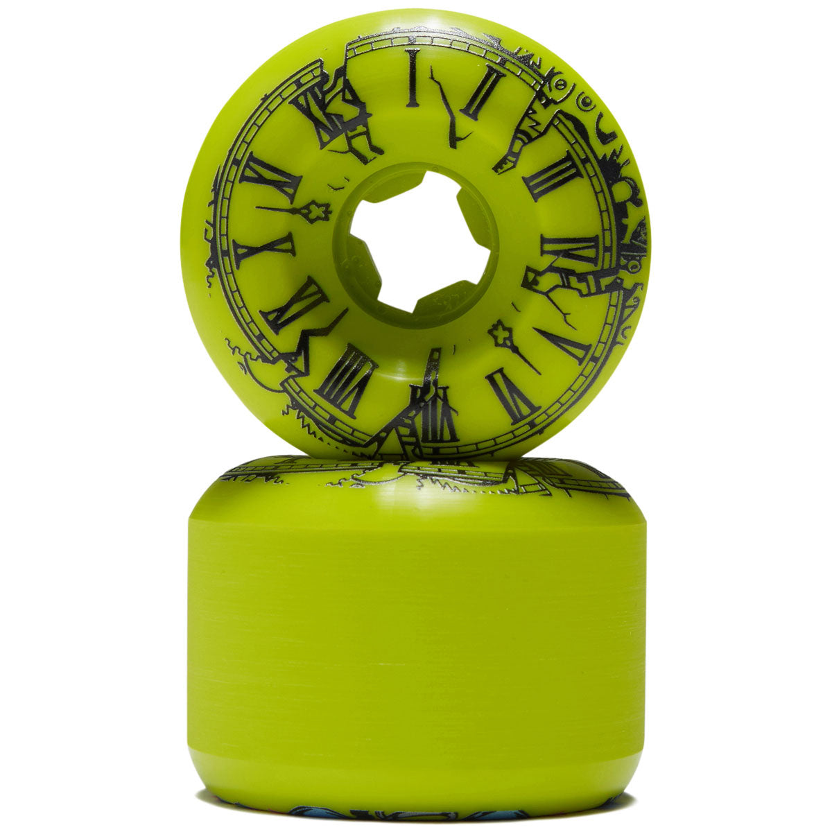 Slime Balls Claus Grabke Reissue Vomits 95a Skateboard Wheels - Neon Green - 60mm image 2