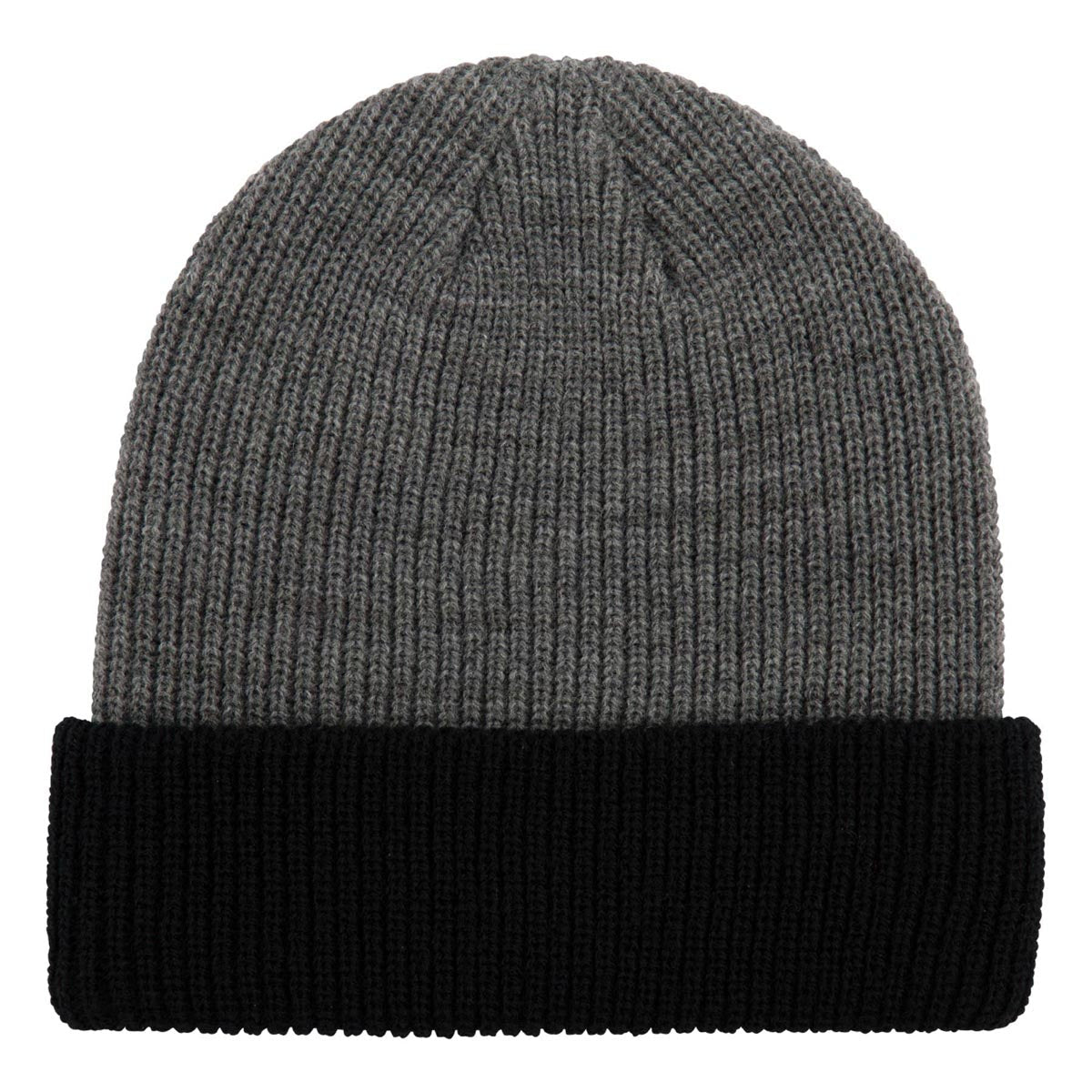 Creature Bonehead Label Long Shoreman Beanie - Black/Grey image 2