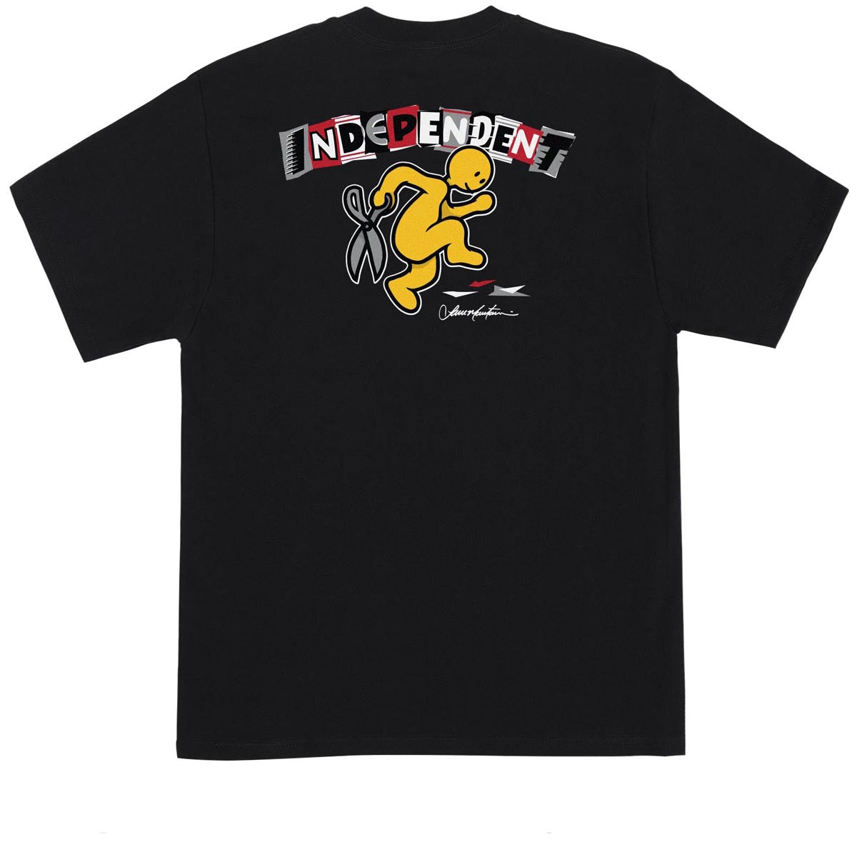 Independent Lance Mountain Ransom T-Shirt - Black image 1