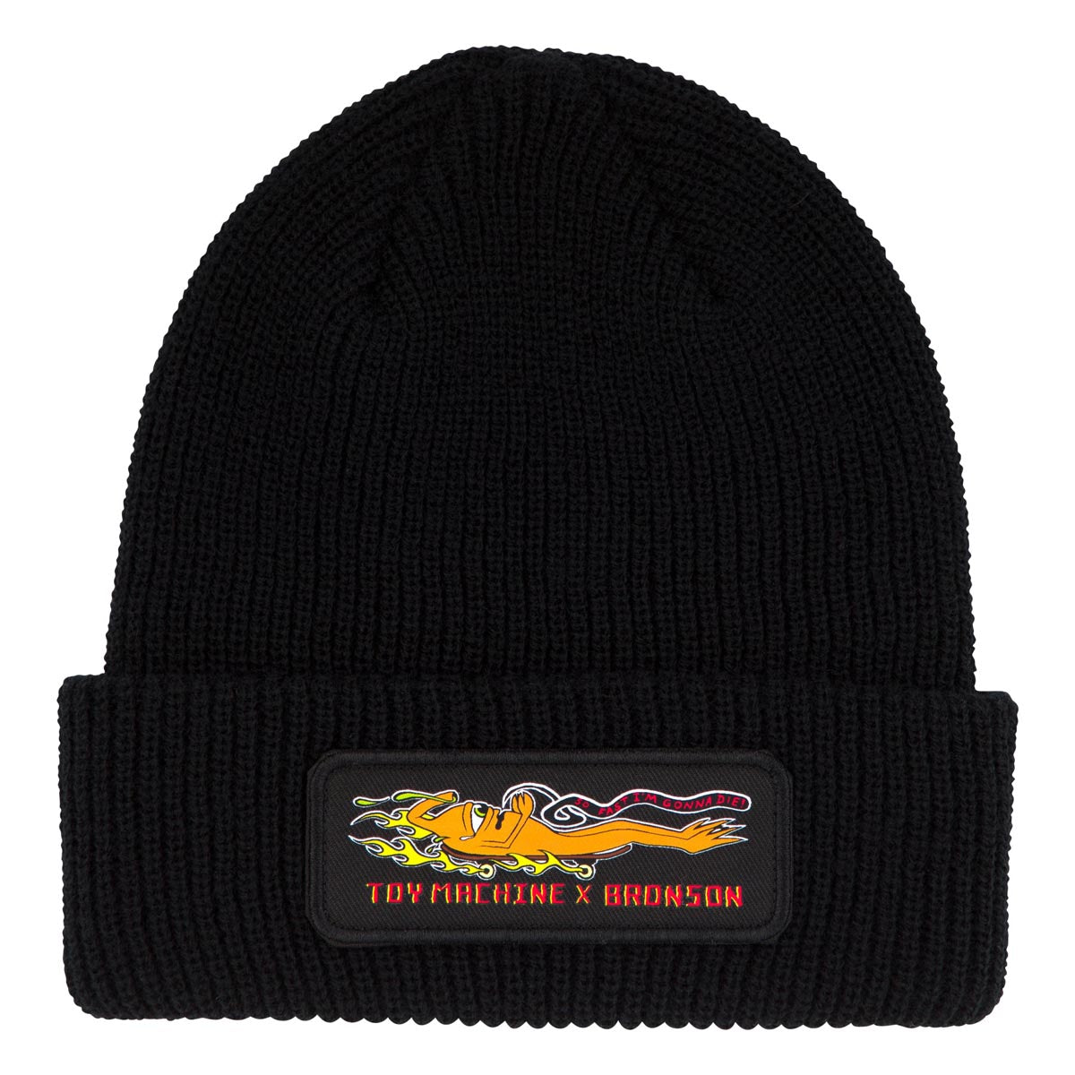 Bronson x Toy Machine Long Shoreman Beanie - Black image 1