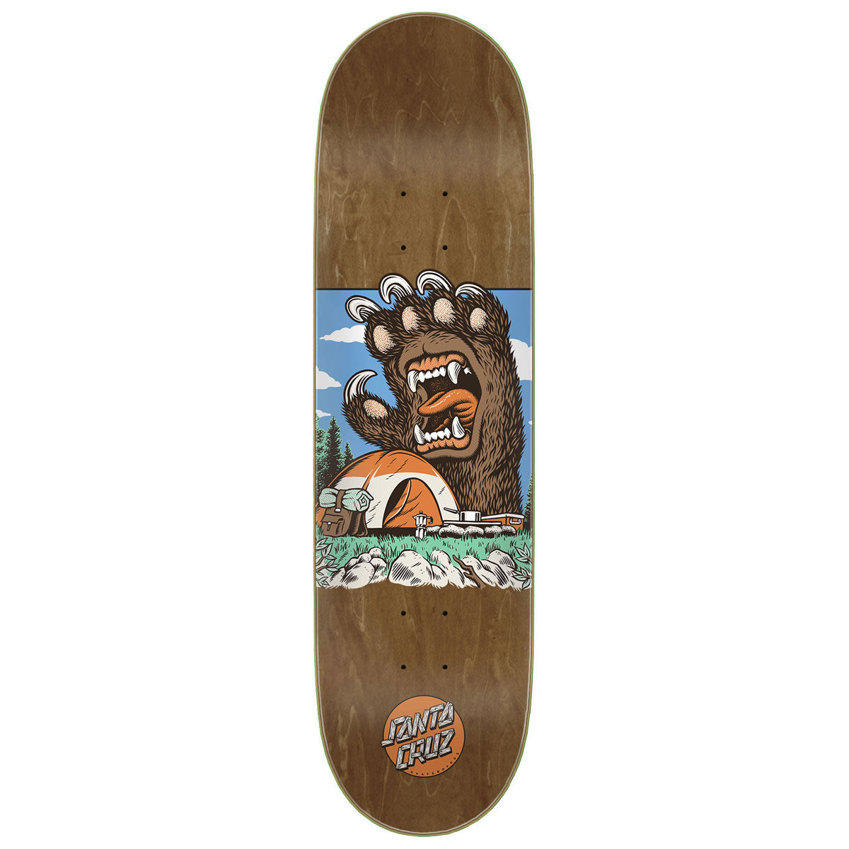 Santa Cruz Screaming Grizzly Skateboard Deck - 8.50