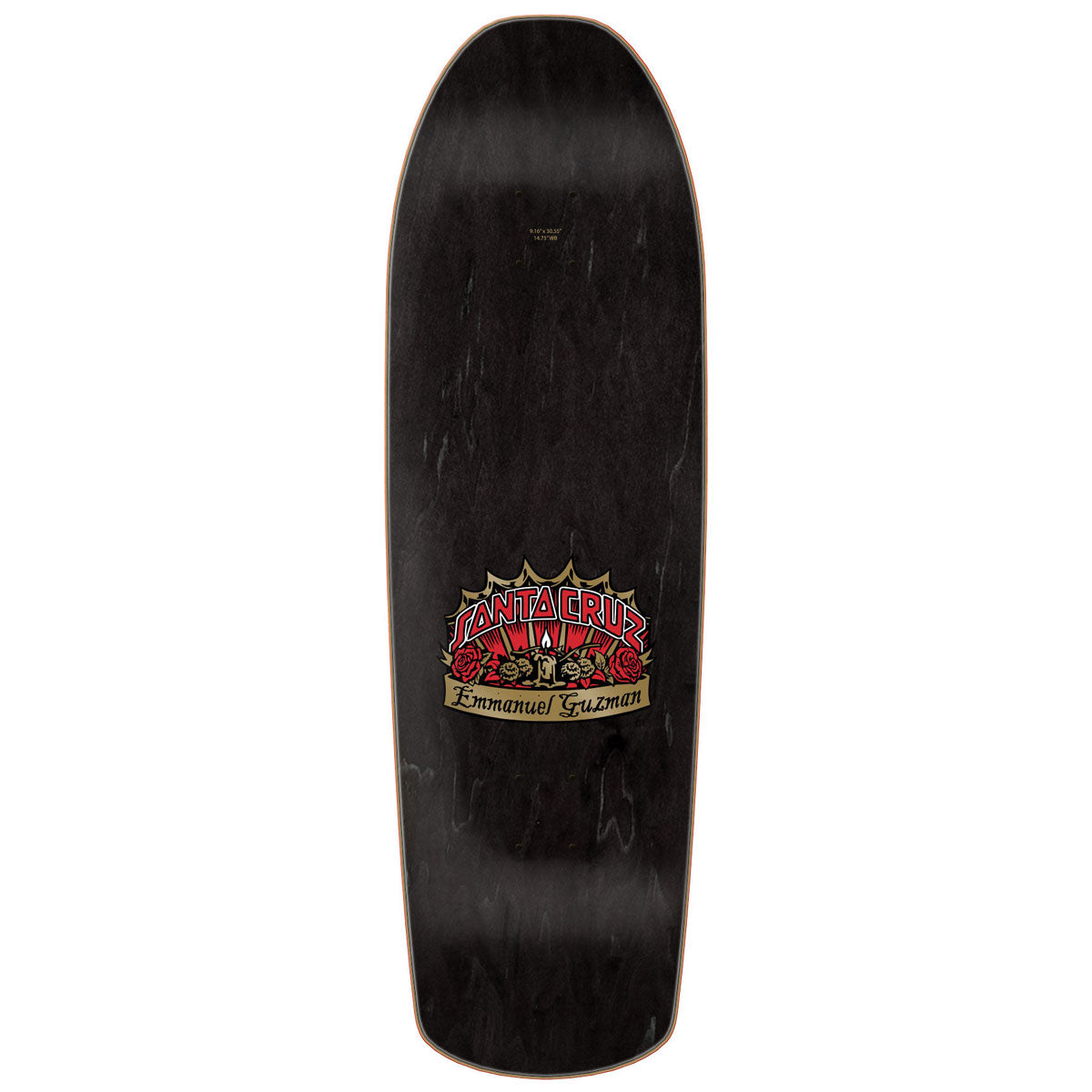 Santa Cruz Guzman Divine Diner Shaped Skateboard Complete - 9.16
