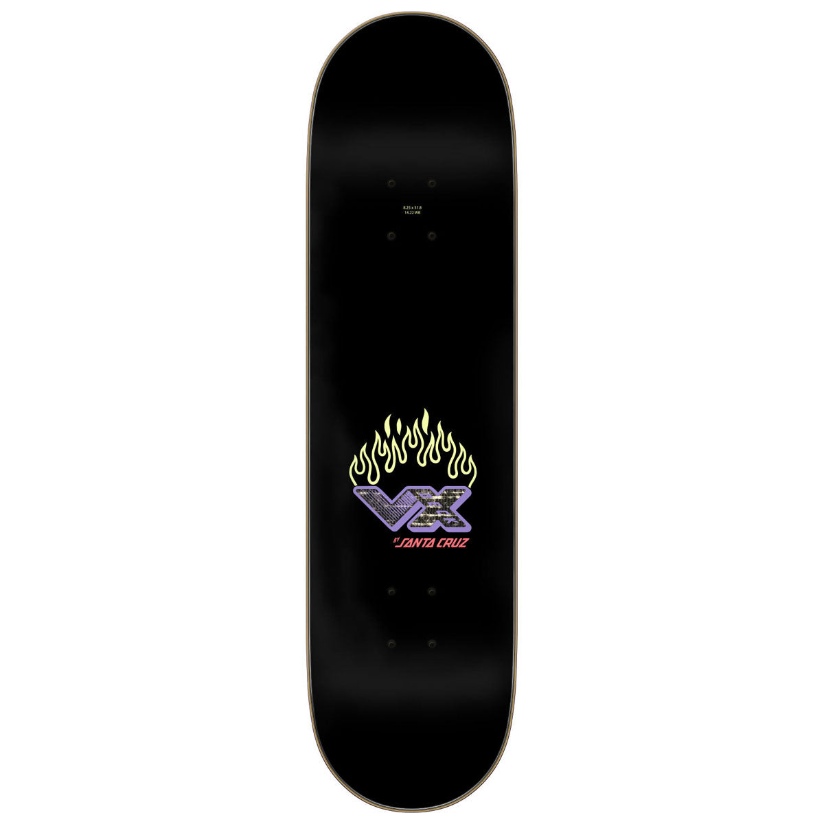 Santa Cruz McCoy Space Chick VX Skateboard Deck - 8.25
