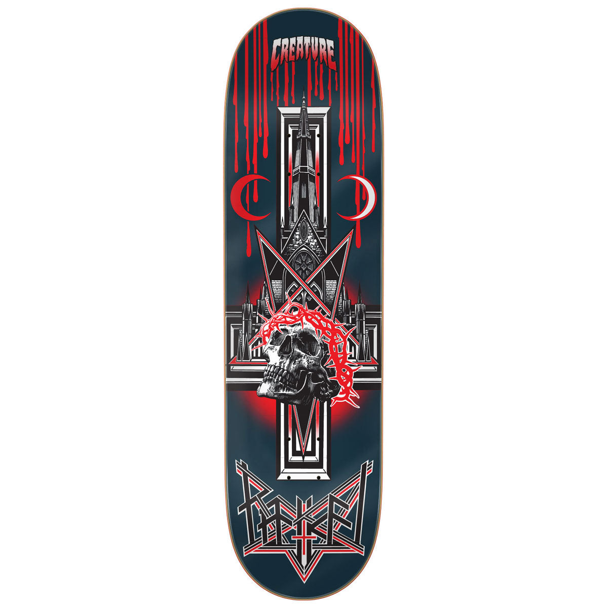 Creature Baekkel Metal XX Skateboard Deck - 8.51