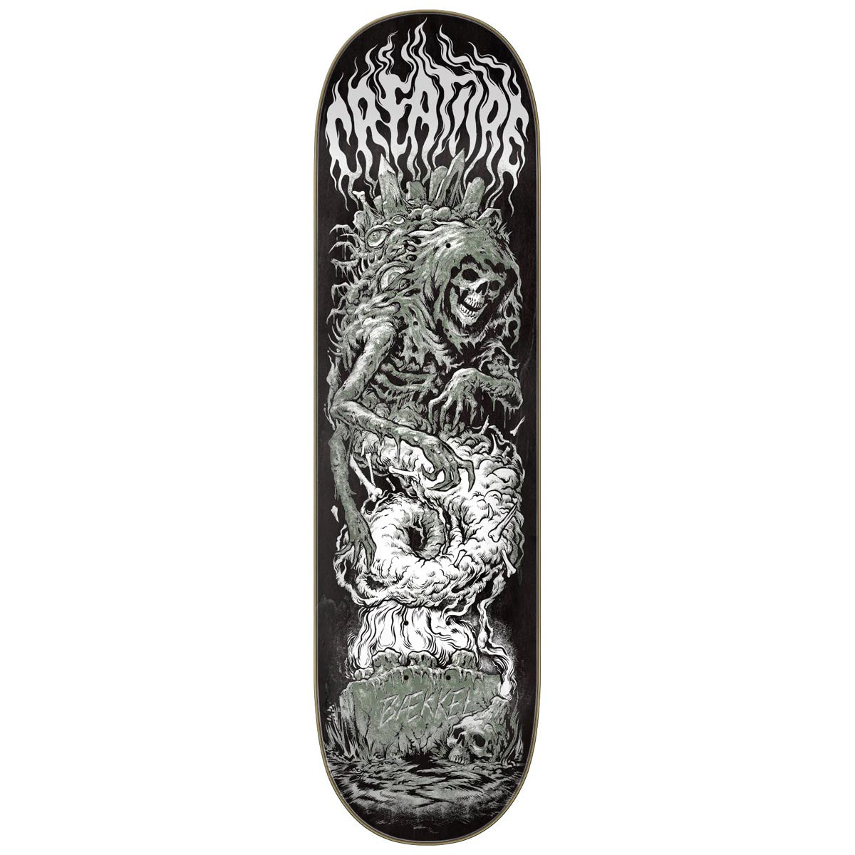 Creature Baekkel Graveyard Pro Skateboard Deck - 8.60