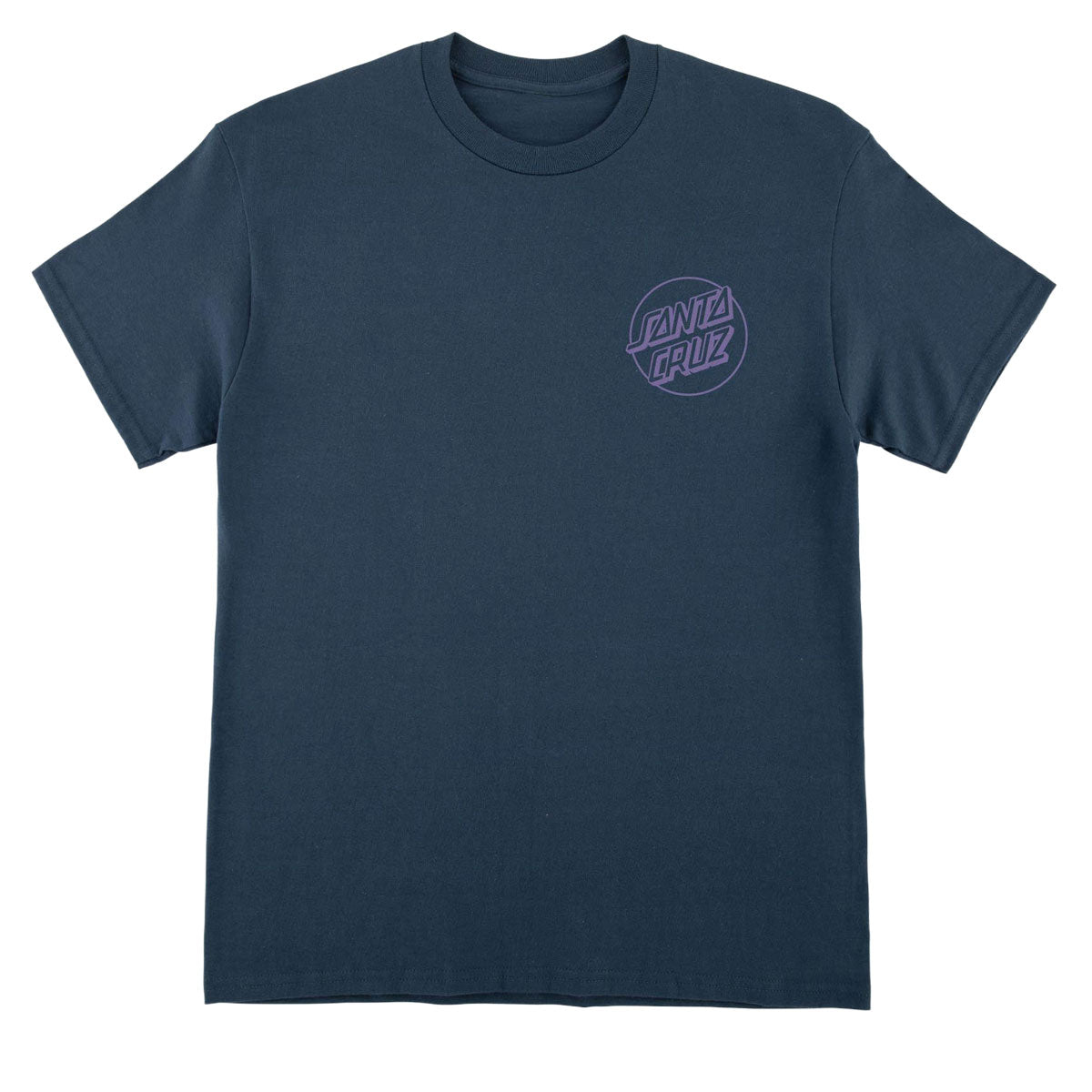 Santa Cruz Opus Dot T-Shirt - Blue Dusk/Dark Purple image 1