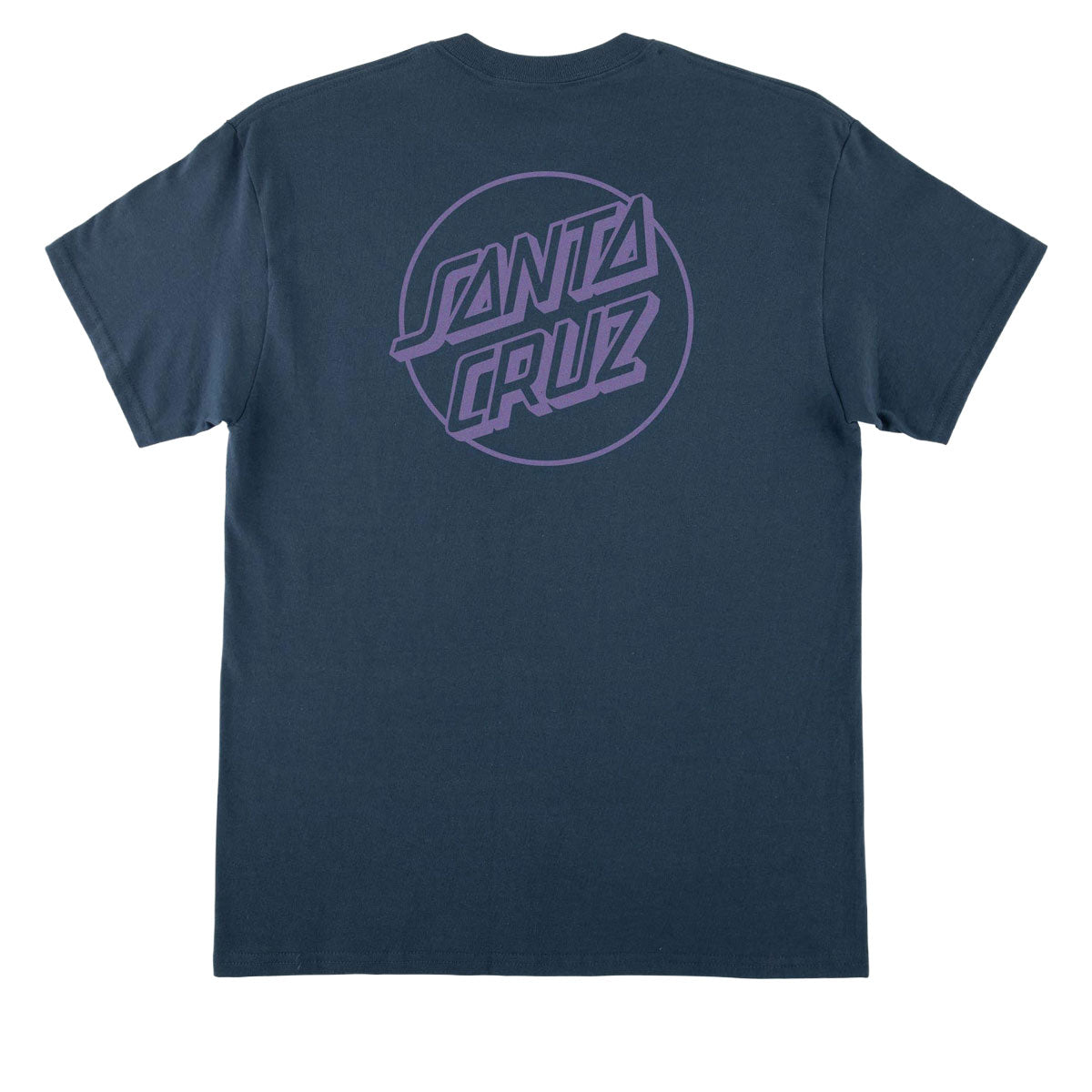 Santa Cruz Opus Dot T-Shirt - Blue Dusk/Dark Purple image 2