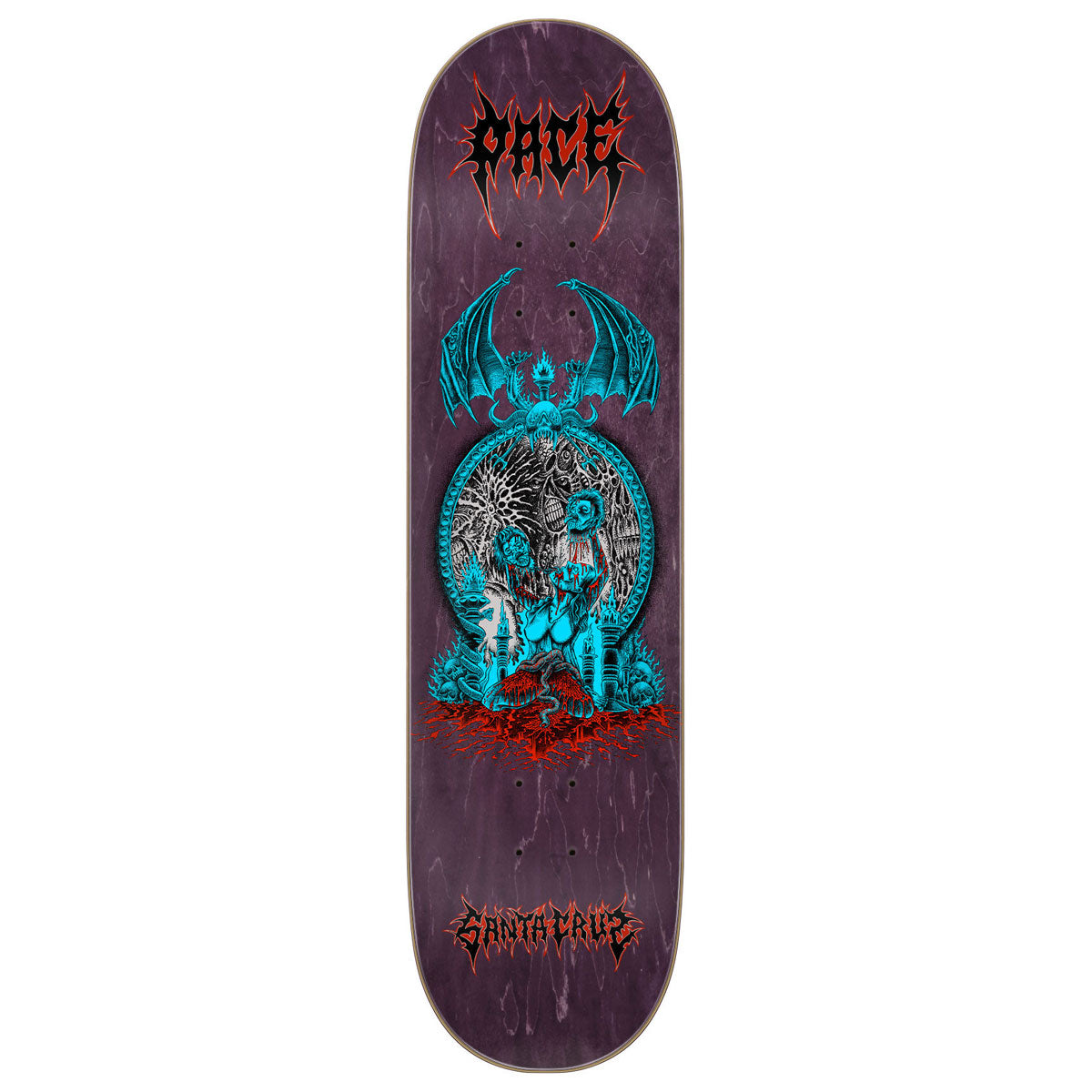 Santa Cruz Pace Mirror Pro Skateboard Deck - 8.25