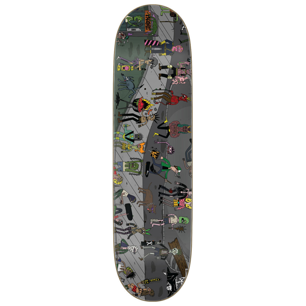 Creature Raffin Shred Party Deux Pro Skateboard Deck - 8.53