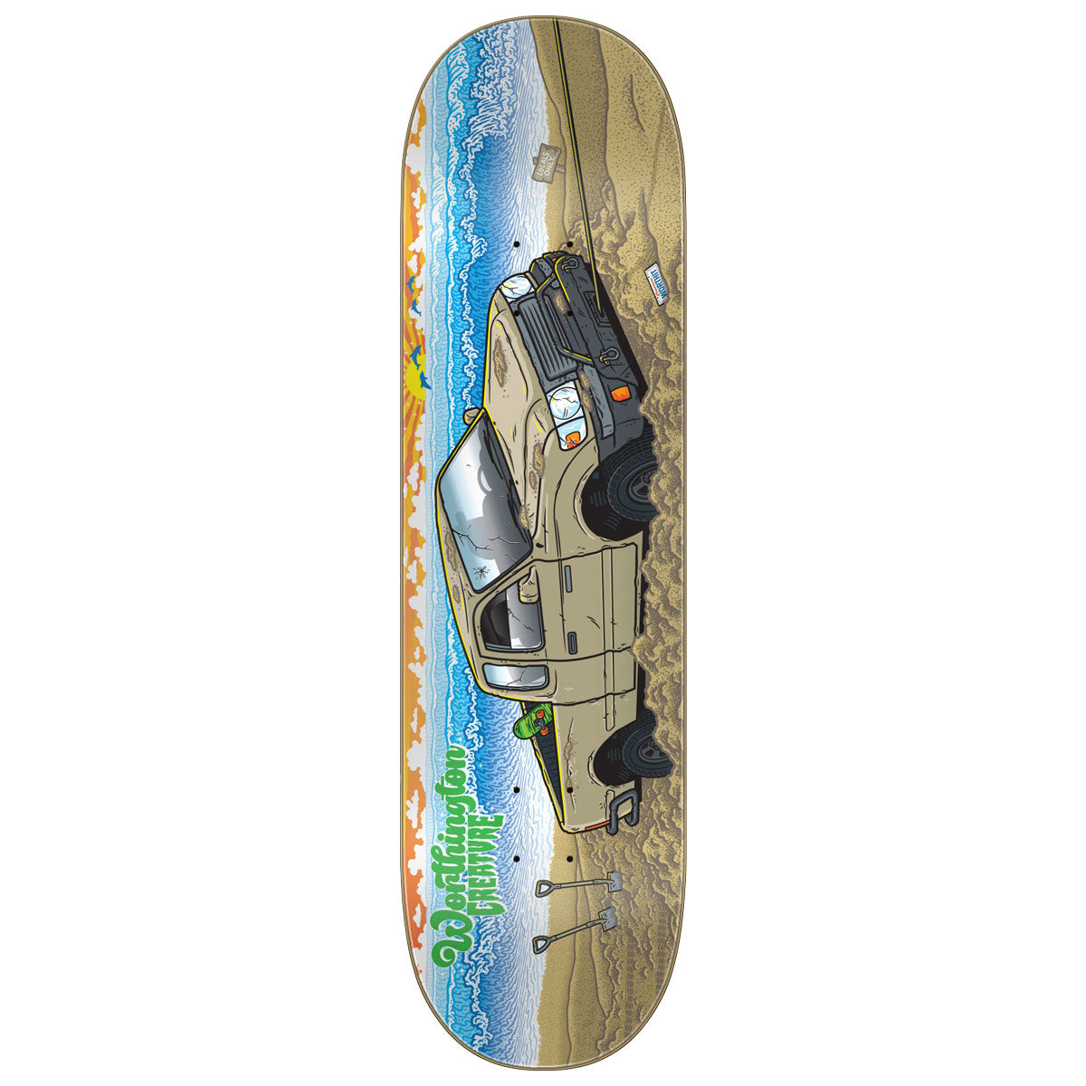 Creature Worthington Paradise VX Skateboard Deck - 8.60