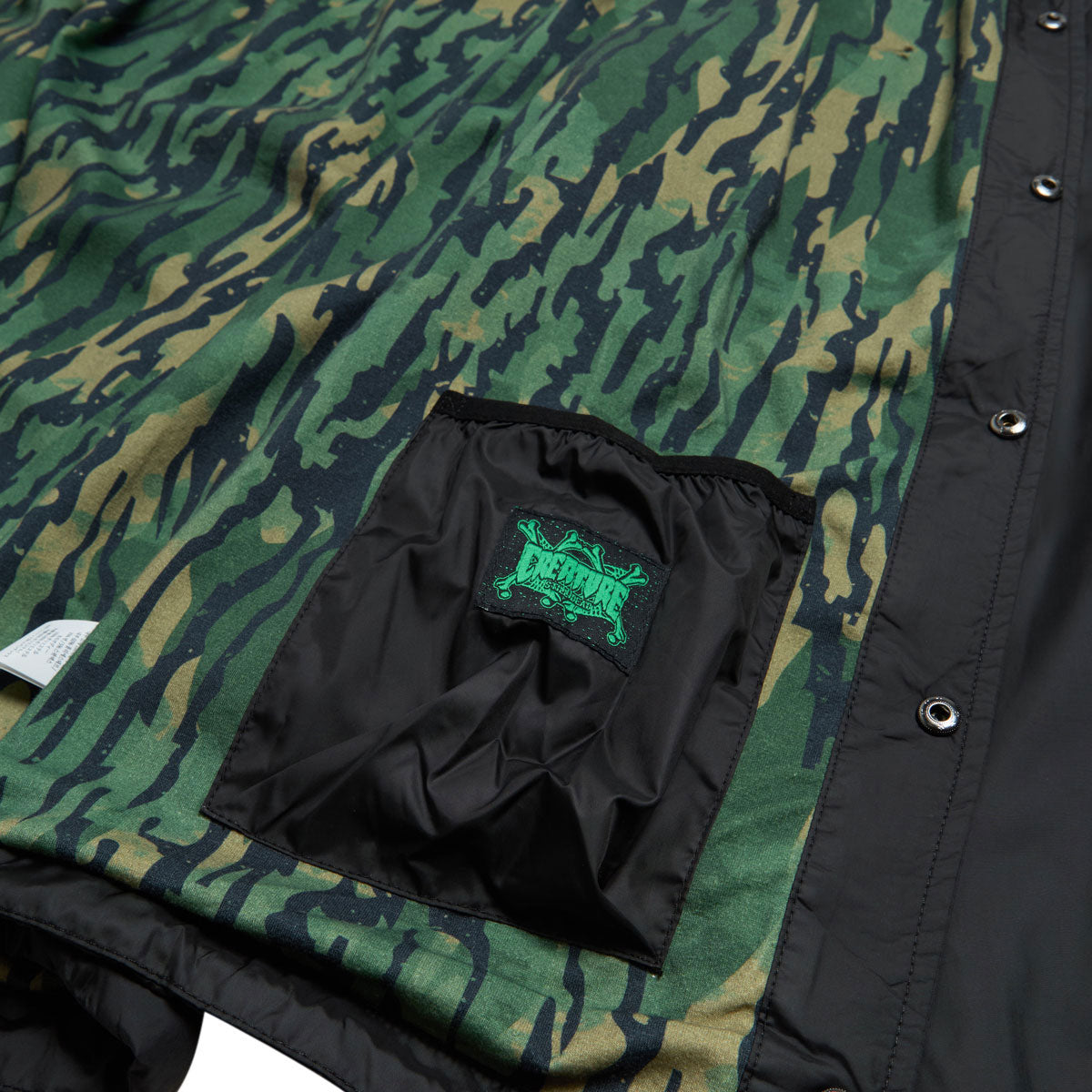 Creature CRTR Coach Windbreaker Jacket - Black image 4