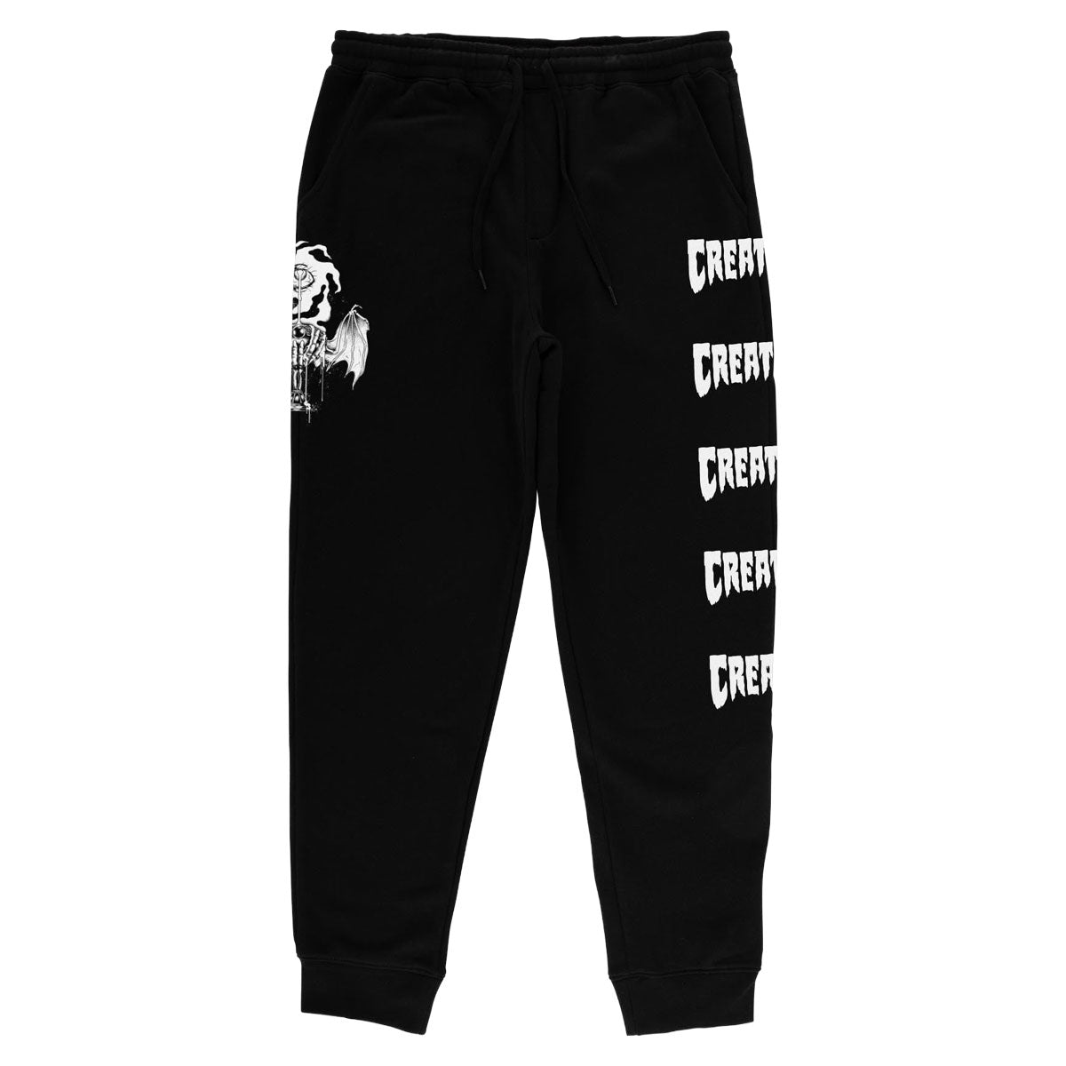 Creature Mono Jogger Sweatpants - Black image 1