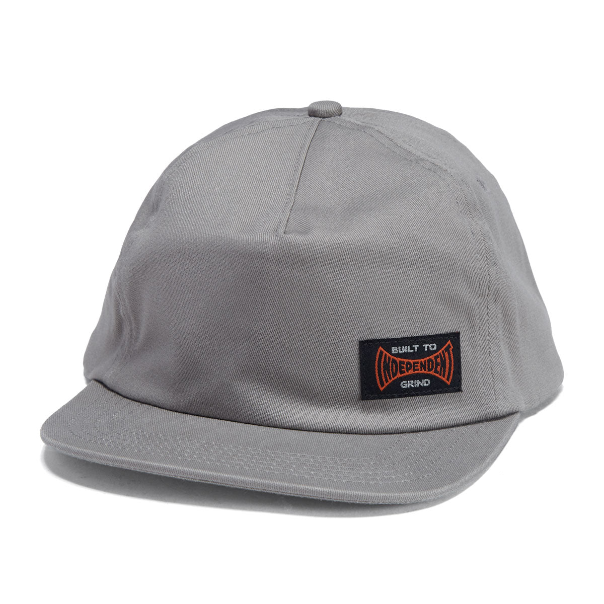 Independent Built To Grind Snapback Hat - Charcoal image 1