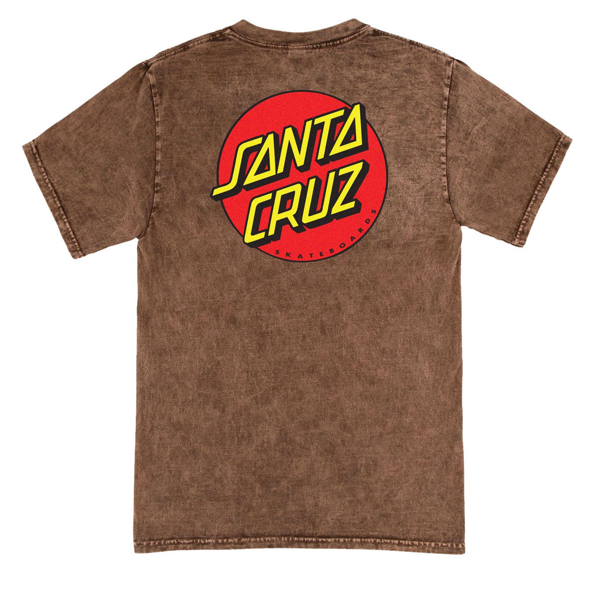 Santa Cruz Classic Dot T-Shirt - Mineral Mocha image 2