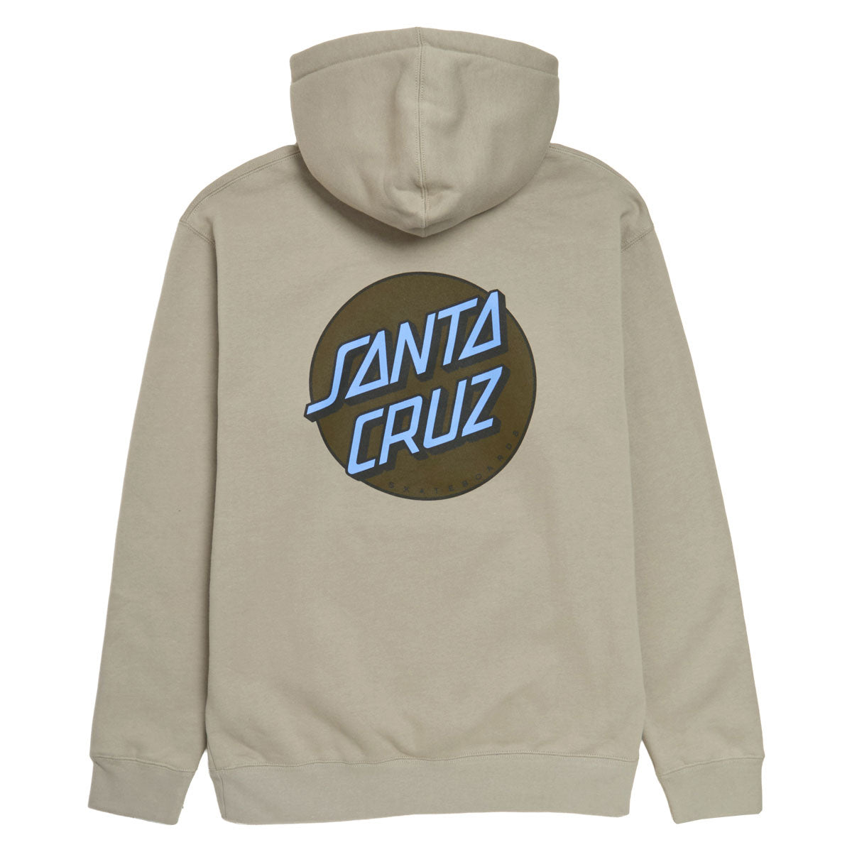 Santa Cruz Other Dot Hoodie - Cement/Brown/Blue image 2