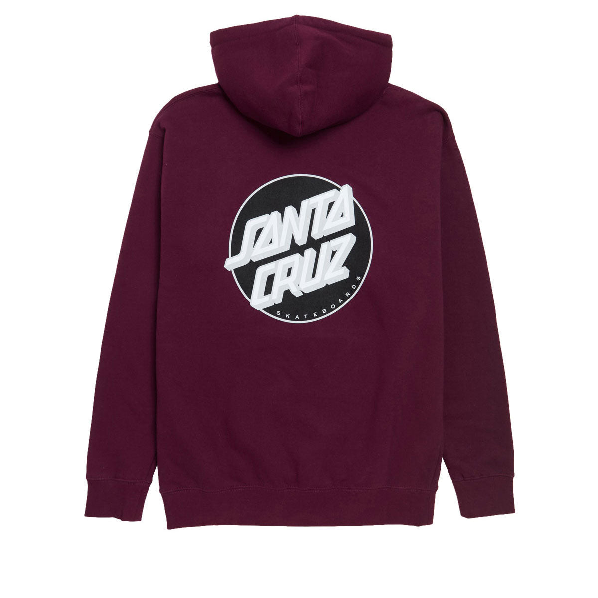 Santa Cruz Other Dot Hoodie - Maroon/Black/Silver image 2