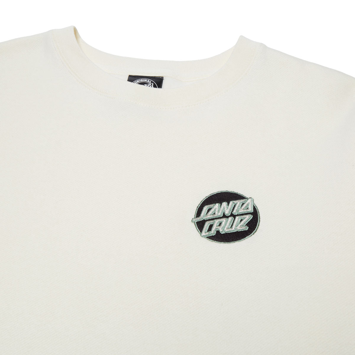 Santa Cruz Cruz Embroidered Sweatshirt - Bone image 2